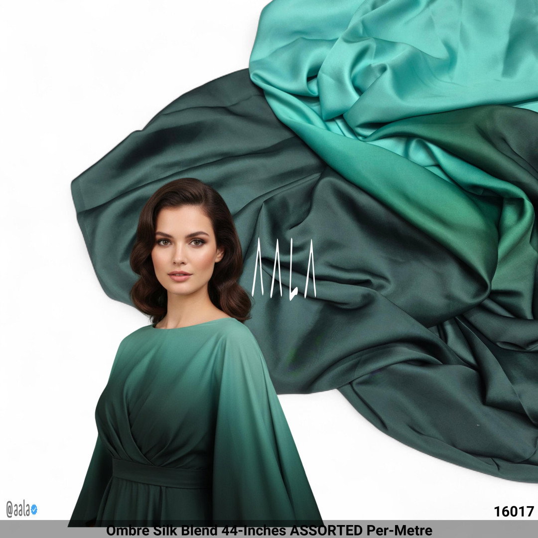 Ombre Silk Blend 44-Inches ASSORTED Per-Metre