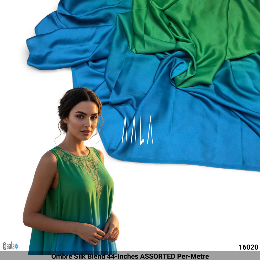Ombre Silk Blend 44-Inches ASSORTED Per-Metre