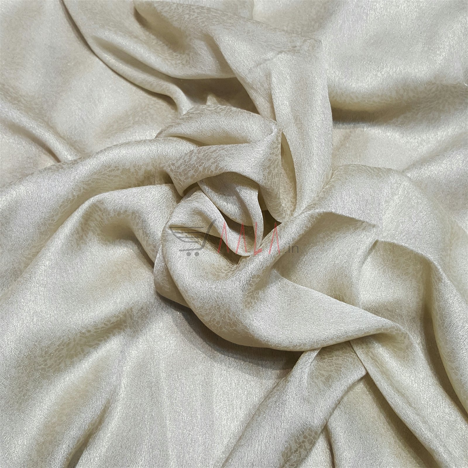 Foil Satin Georgette Poly-ester 44 Inches Dyed Per Metre #2034