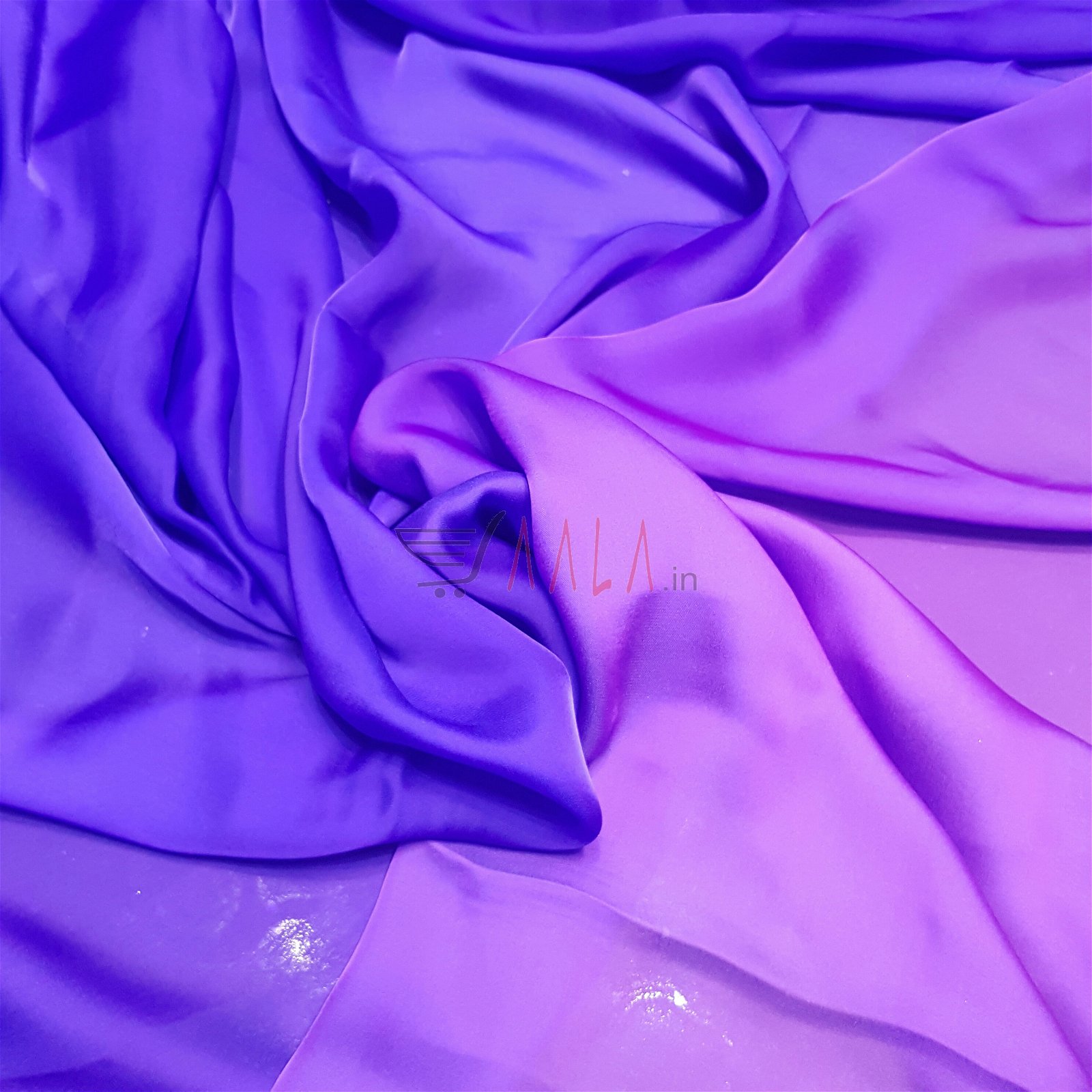 Two Tone Flat Chiffon Poly-ester 44 Inches Dyed Per Metre #2050