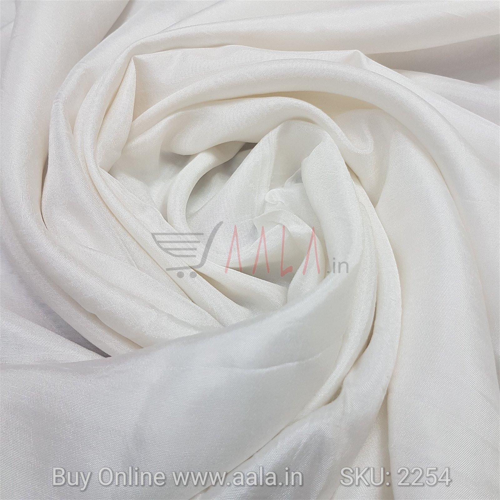 Paper Cotton Silk Viscose 44 Inches Dyeable Per Metre #2254