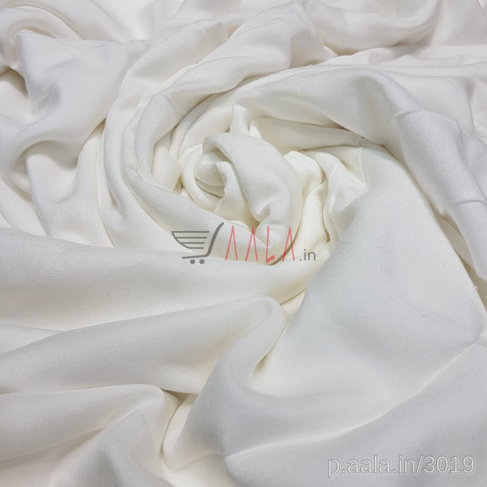 Malai Rayon Cotton 44 Inches Dyeable Per Metre #3019