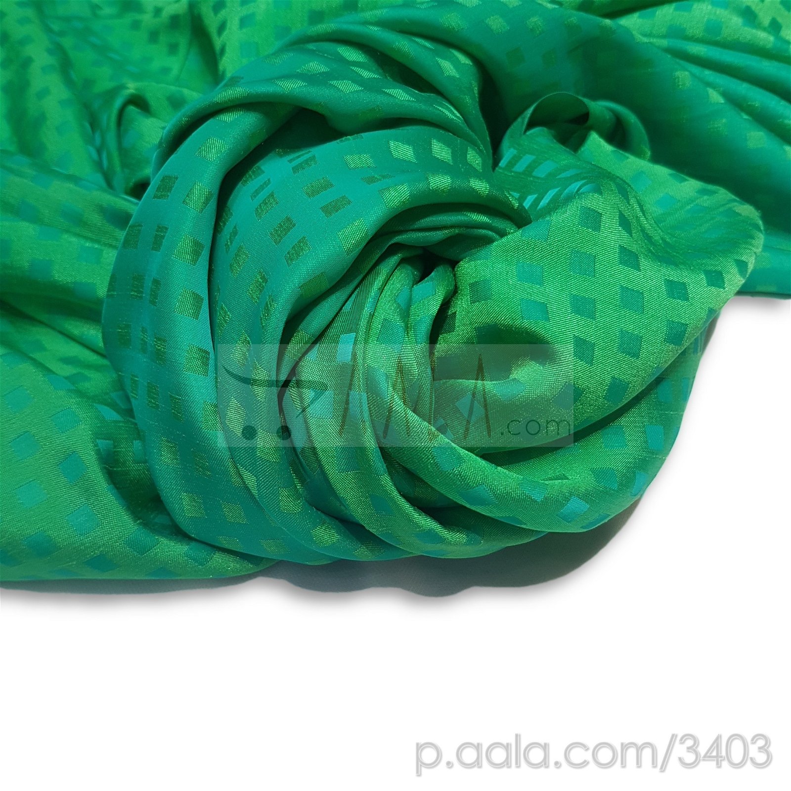 PK Checks Two Tone Silk Poly-ester 44 Inches Dyed Per Metre #3403