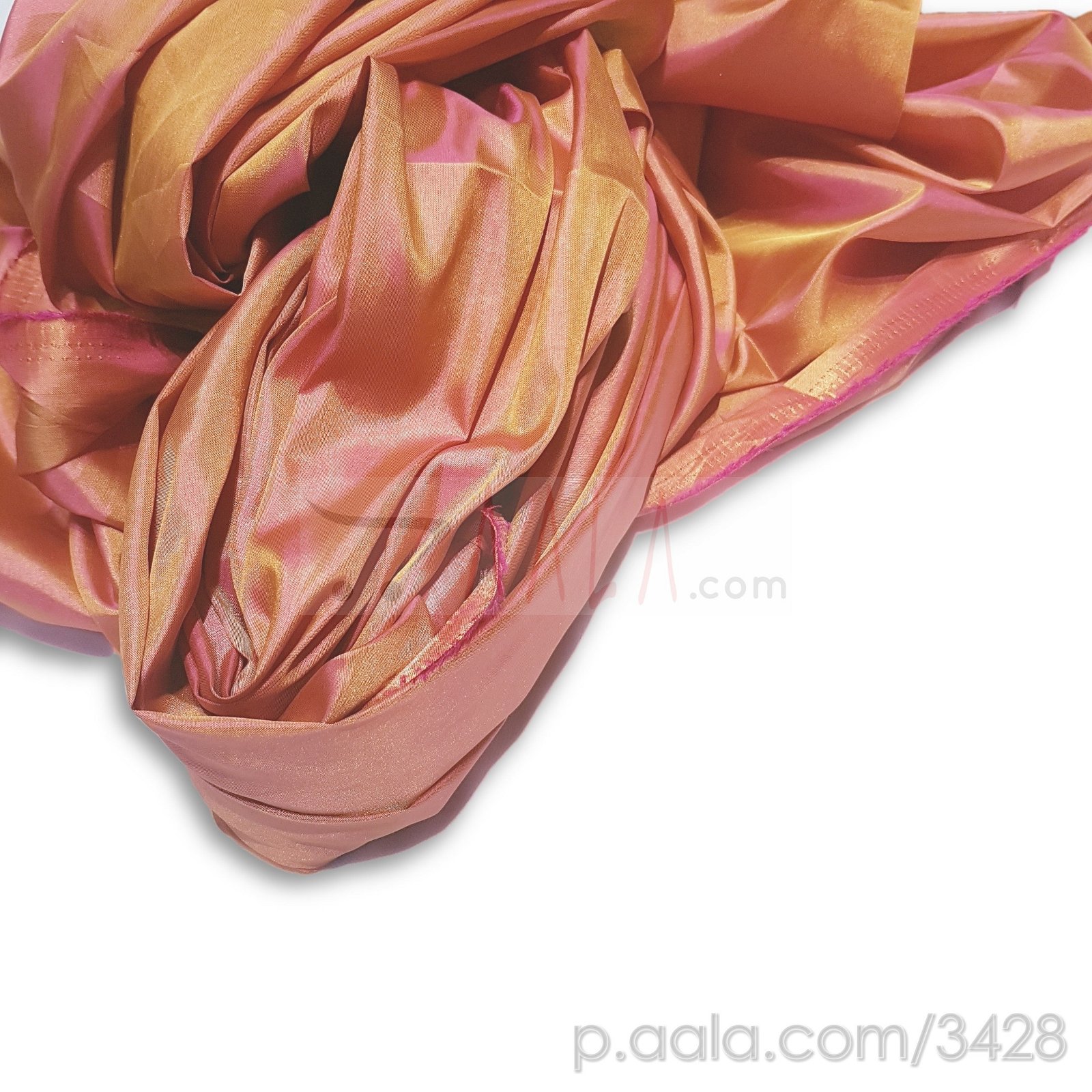 Paper Silk Poly-ester 44 Inches Dyed Per Metre #3428