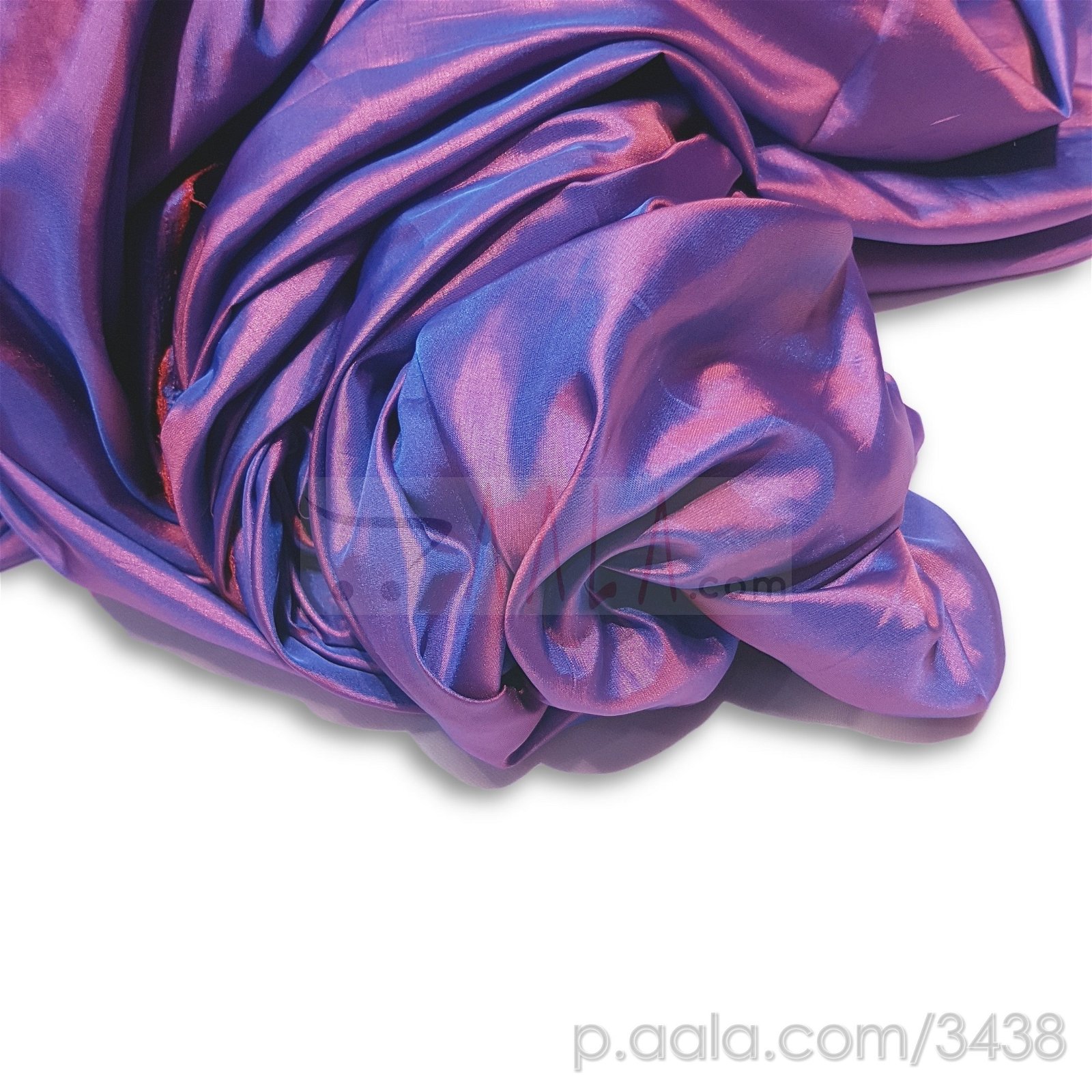 Paper Silk Poly-ester 44 Inches Dyed Per Metre #3438