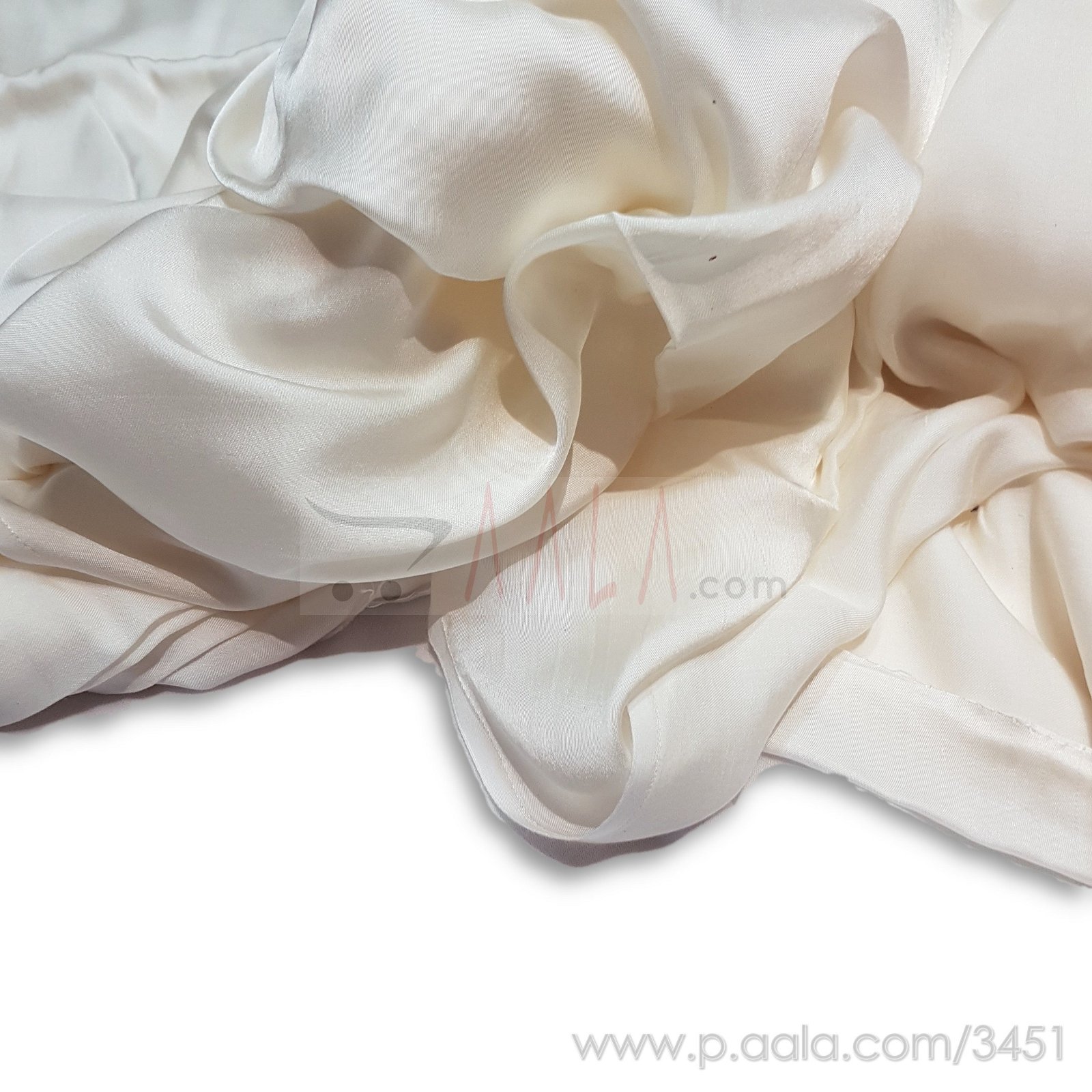 Modal Satin Viscose 44 Inches Dyed Per Metre #3451