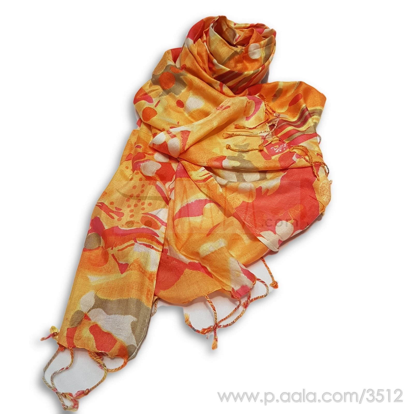 Printed Cotton Stole 22 Inches 2.00 Metres #3512