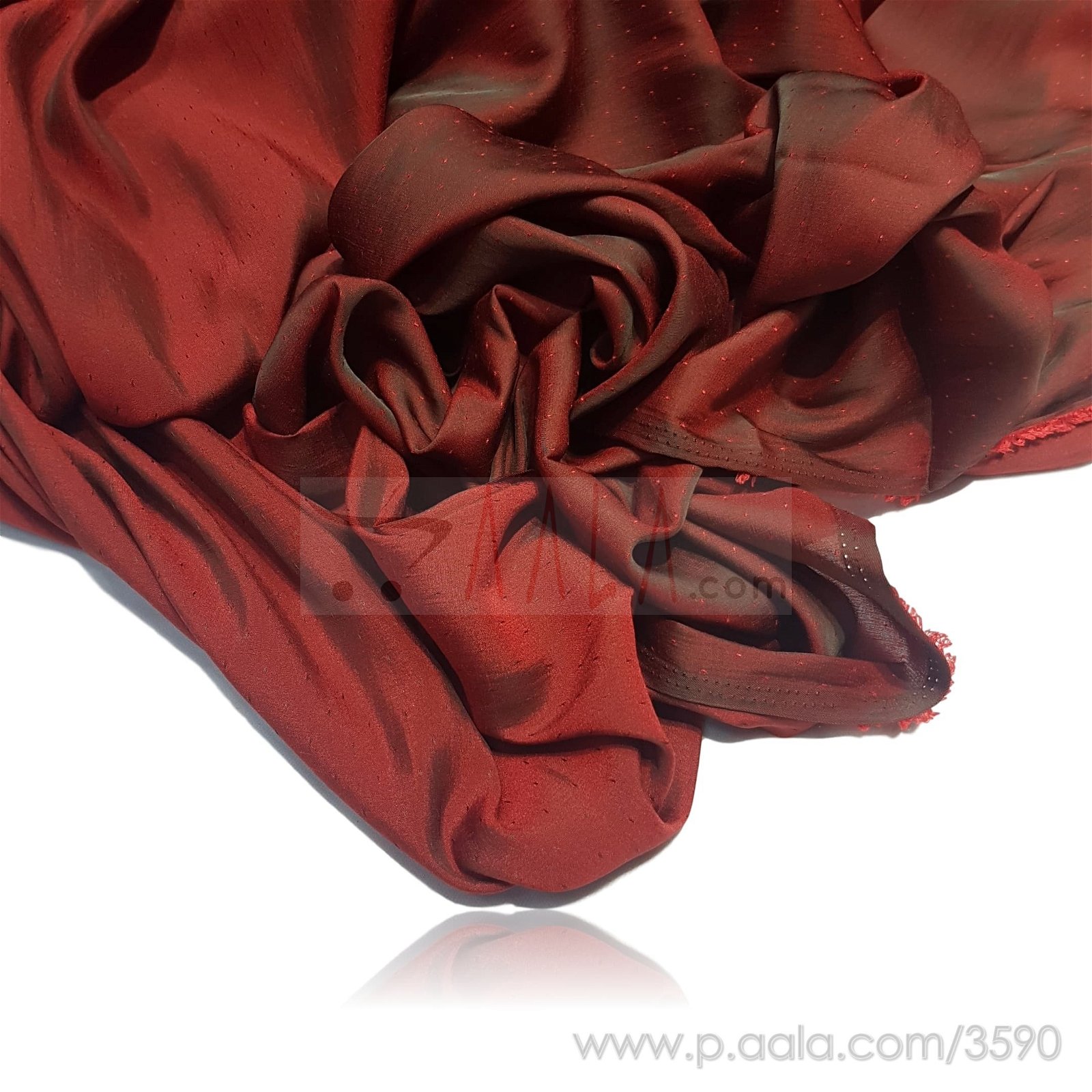 Bindi Silk Poly-ester 44 Inches Dyed Per Metre #3590