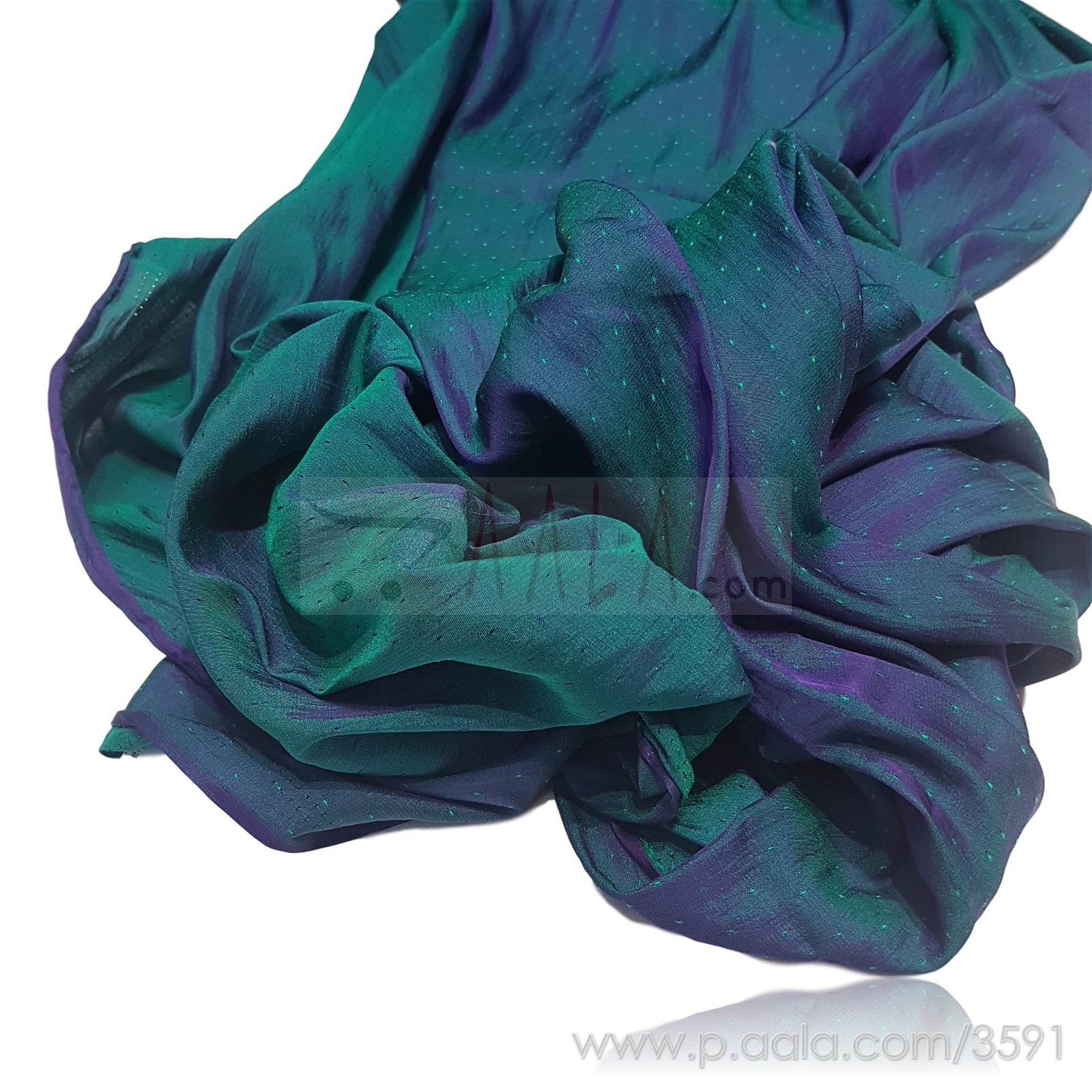 Bindi Silk Poly-ester 44 Inches Dyed Per Metre #3591