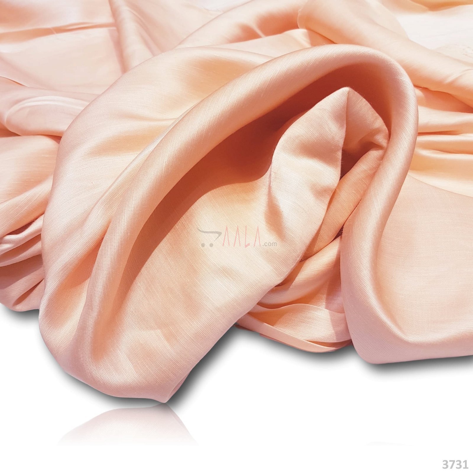 Linen Satin Viscose 44 Inches Dyed Per Metre #3731