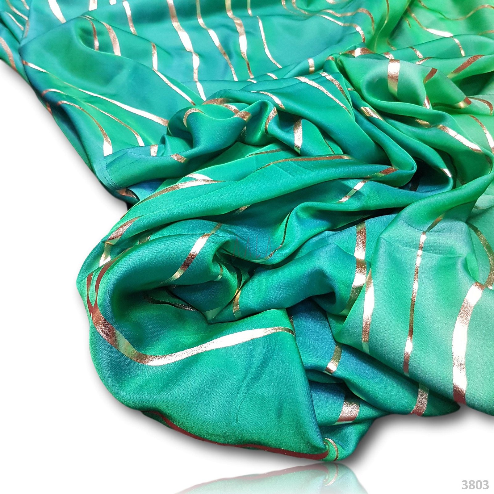 Foil Shaded Satin Poly-ester 44 Inches Dyed Per Metre #3803