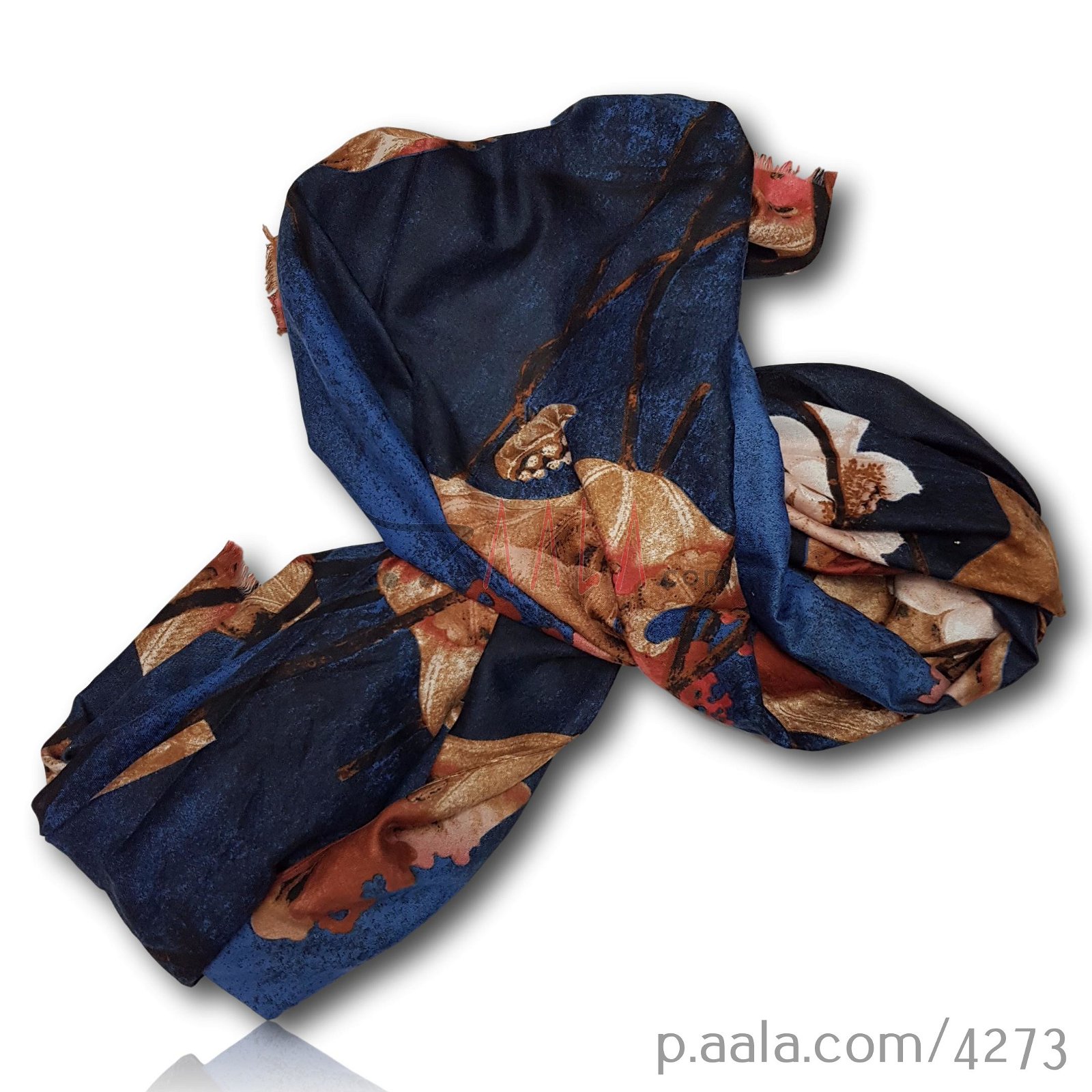 Printed Cotton Stole 24 Inches / 1.80 Metres #4273