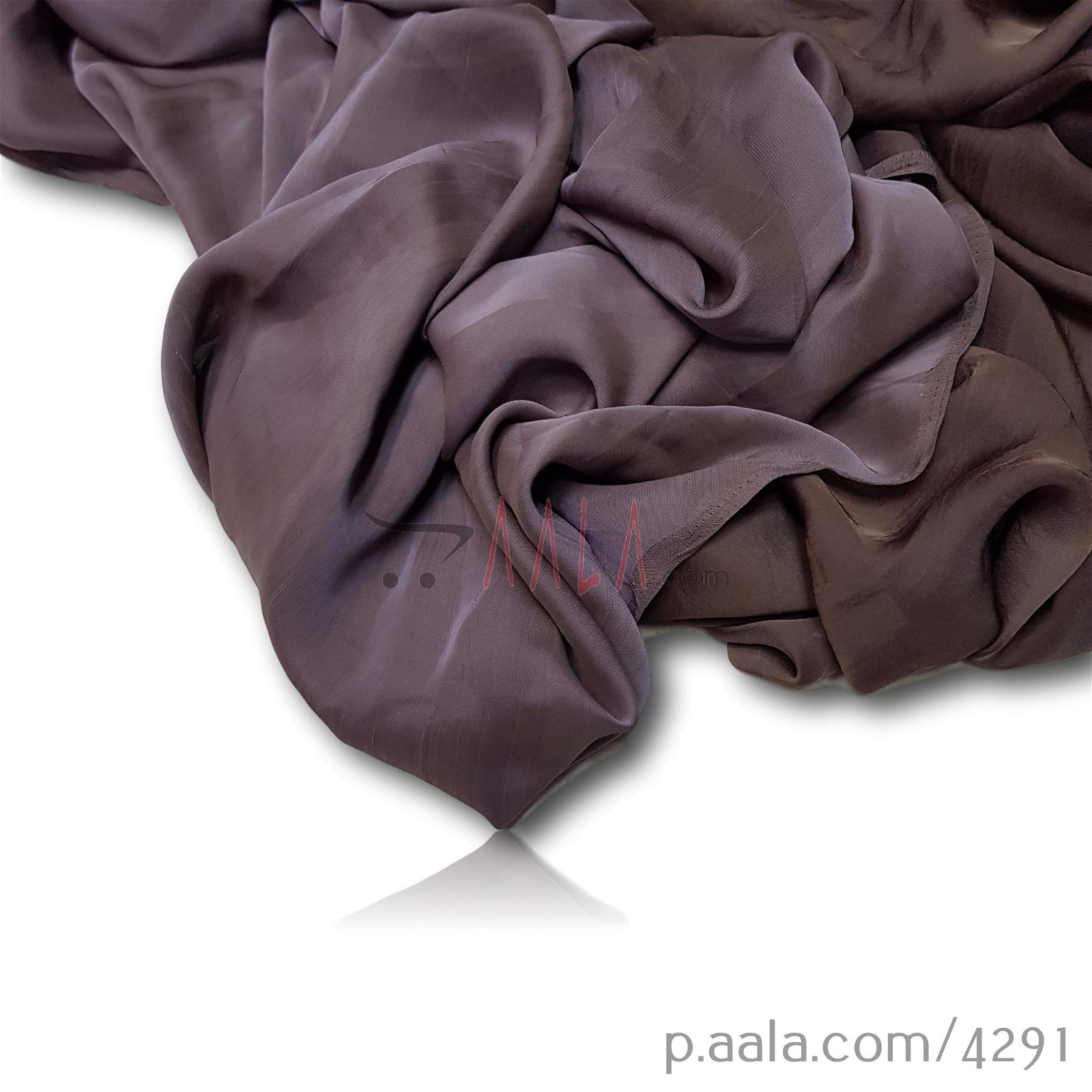 Metallic Satin Georgette Poly-ester 44 Inches Dyed Per Metre #4291