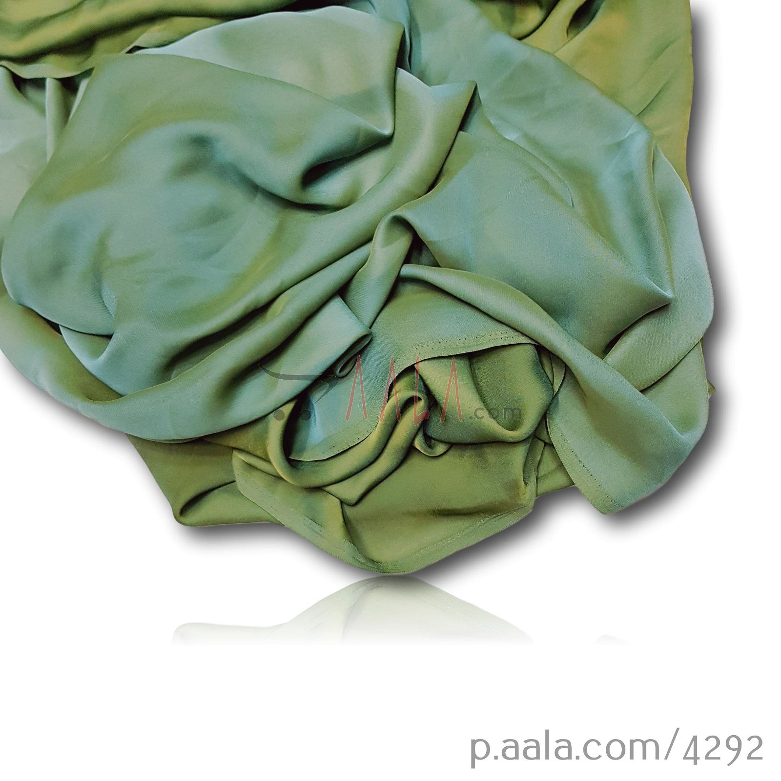 Metallic Satin Georgette Poly-ester 44 Inches Dyed Per Metre #4292
