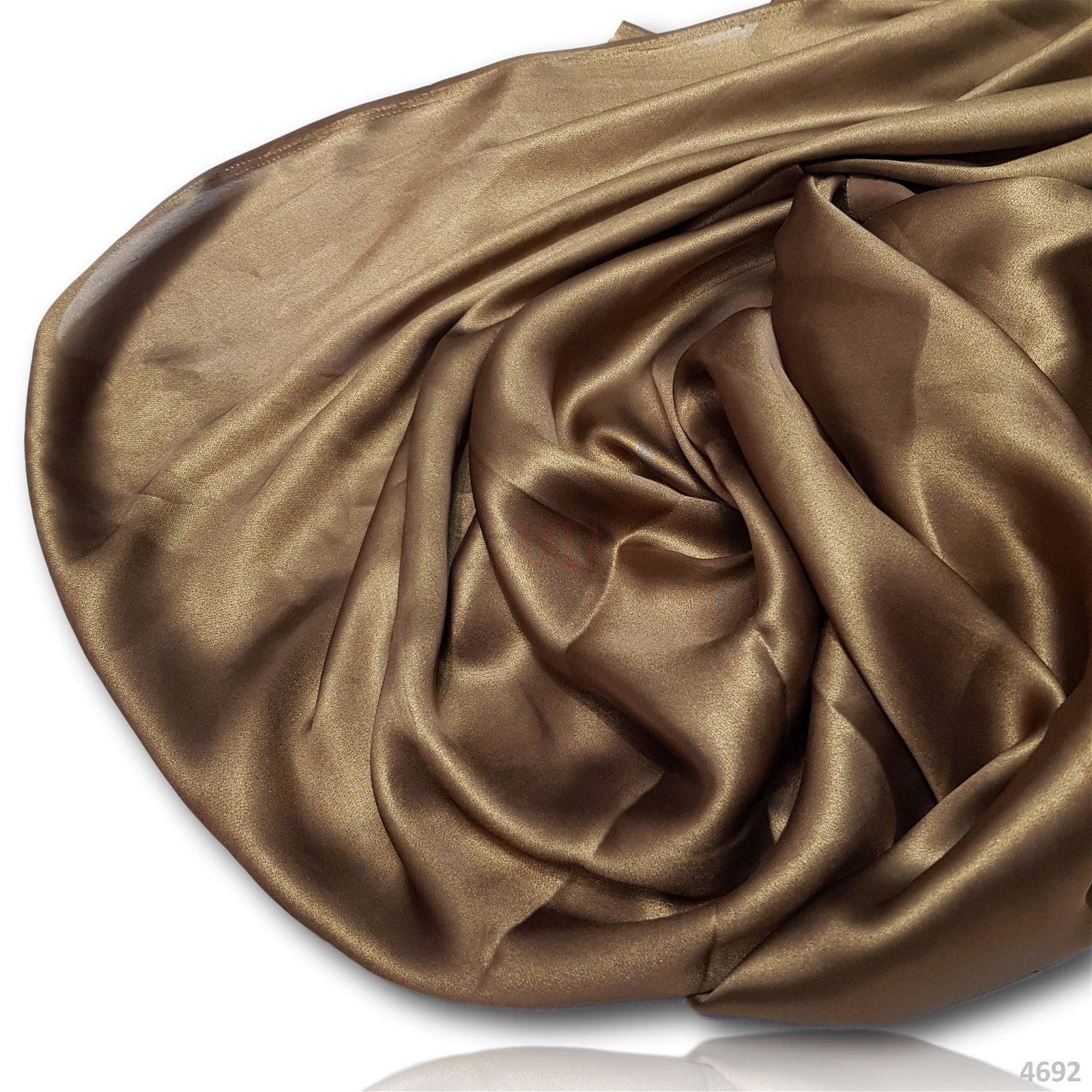 Foil Satin Georgette Poly-ester 44 Inches Dyed Per Metre #4692