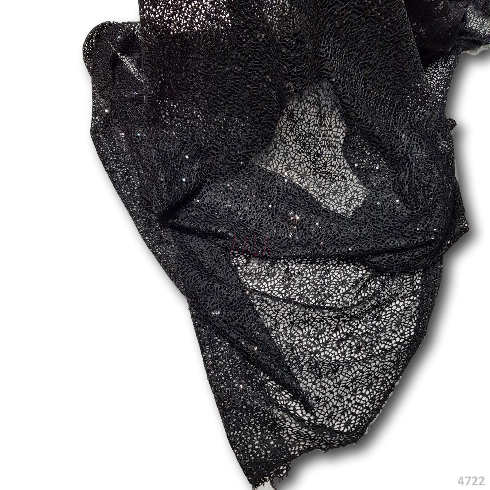Butter Sequins Lace 44 Inches Dyed Per Metre 
