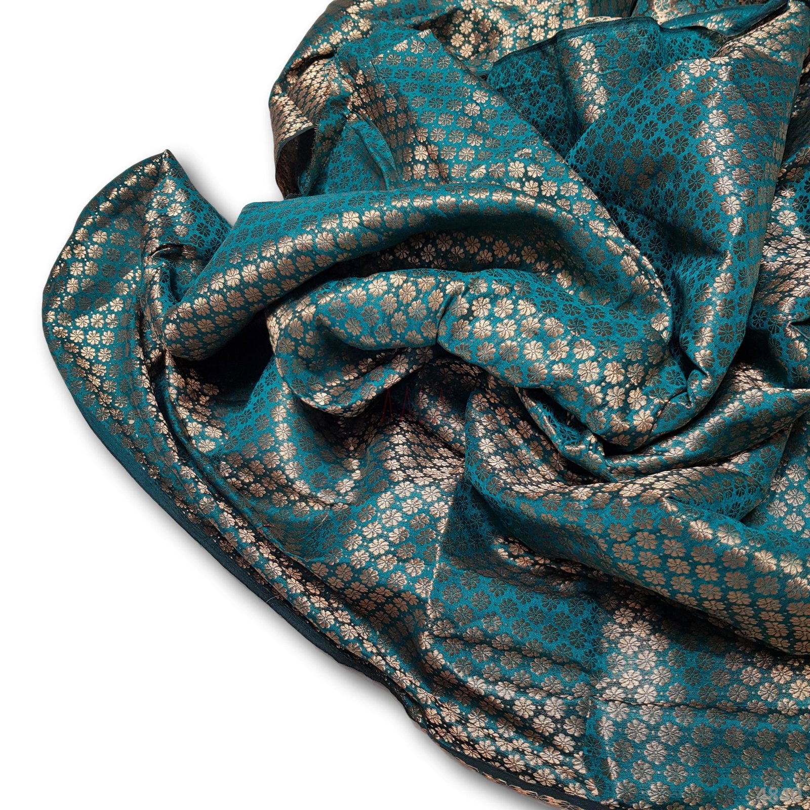 Brocade Silk 44 Inches Dyed Per Metre 