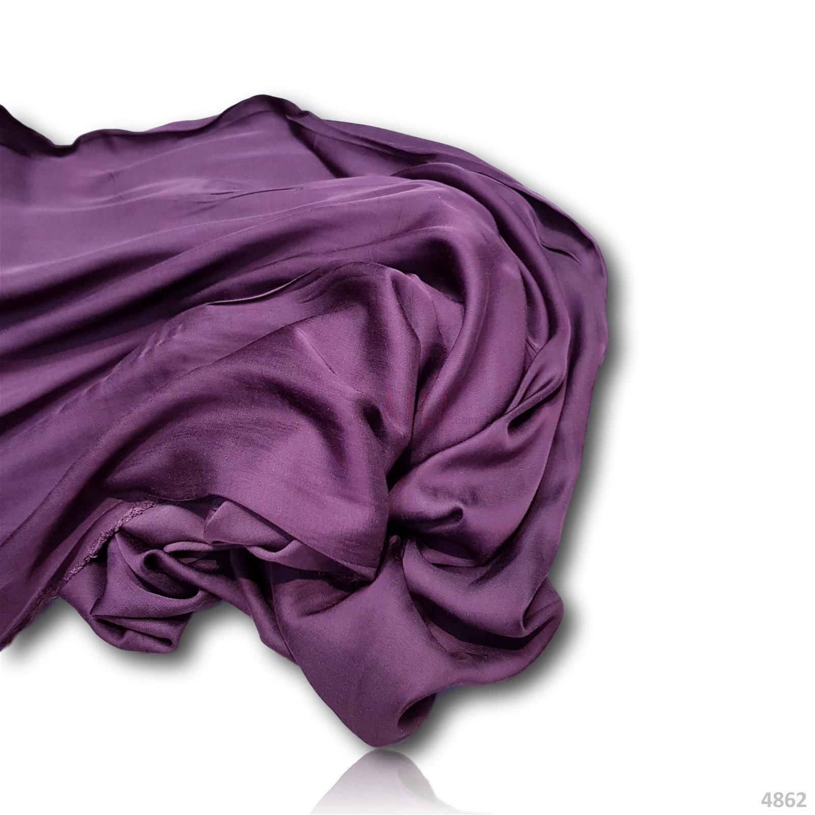 Modal Satin 44 Inches Dyed Per Metre #4862