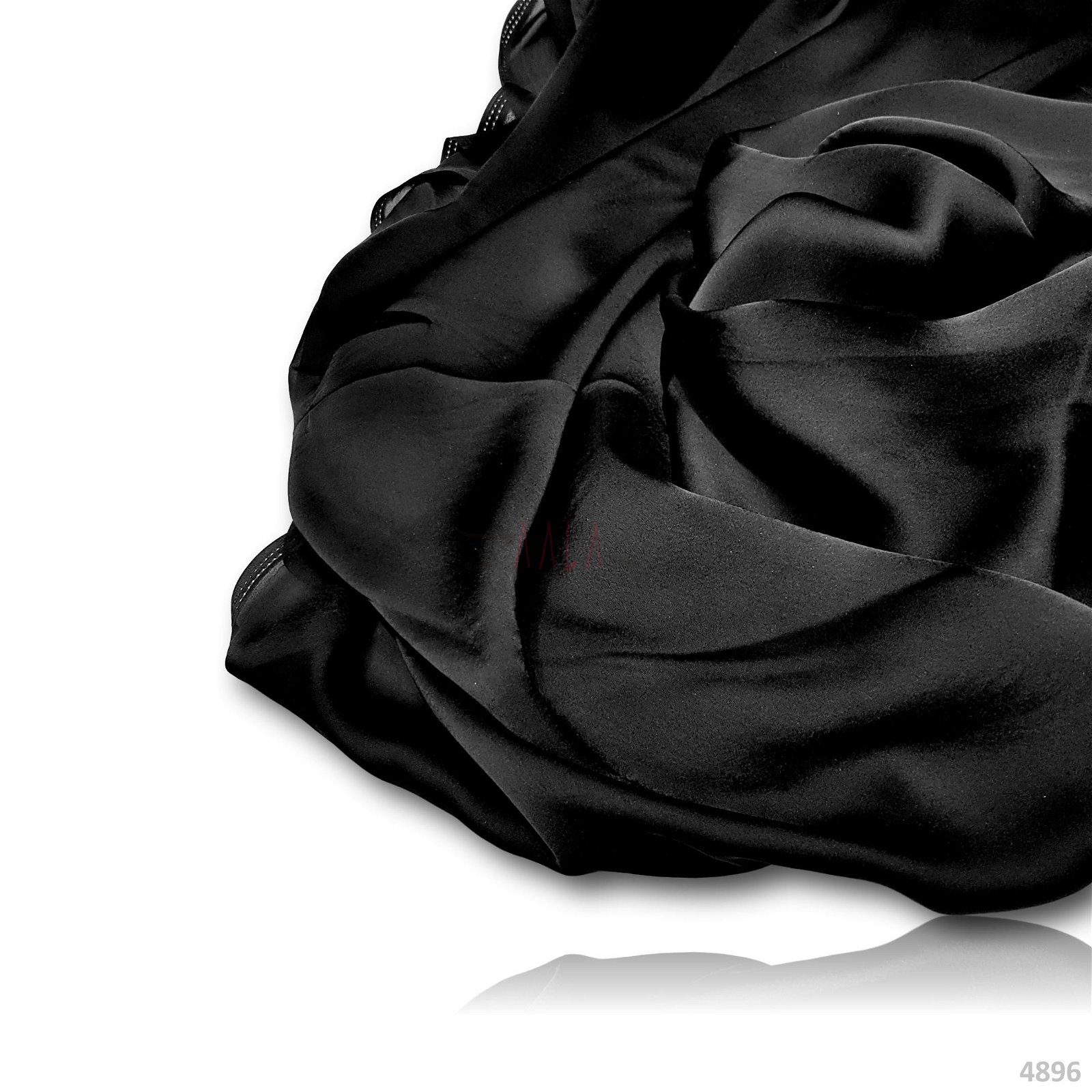 Silky Satin Georgette 44 Inches Dyed Per Metre #4896