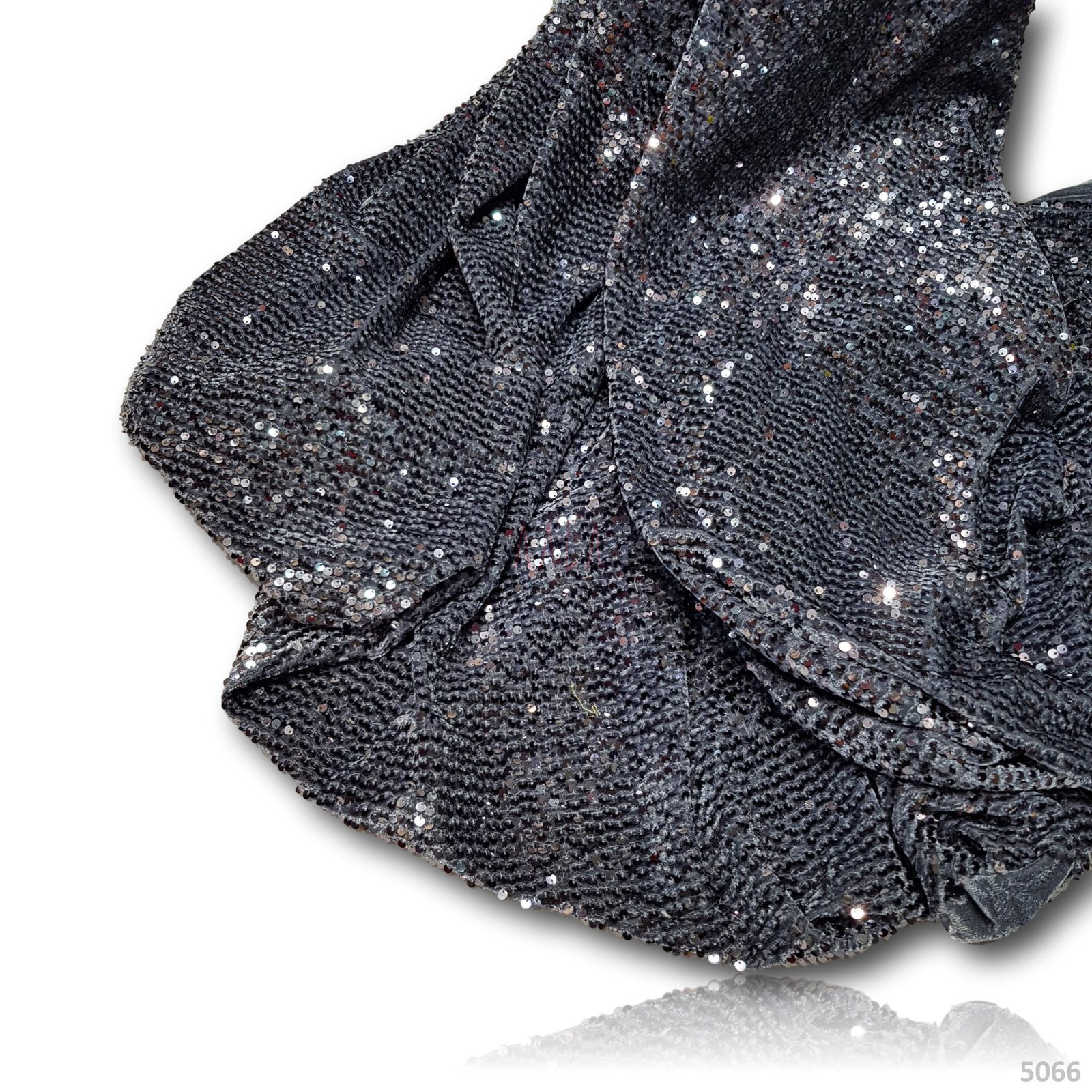 Disc Sequins Velvet 52 Inches Dyed Per Metre 