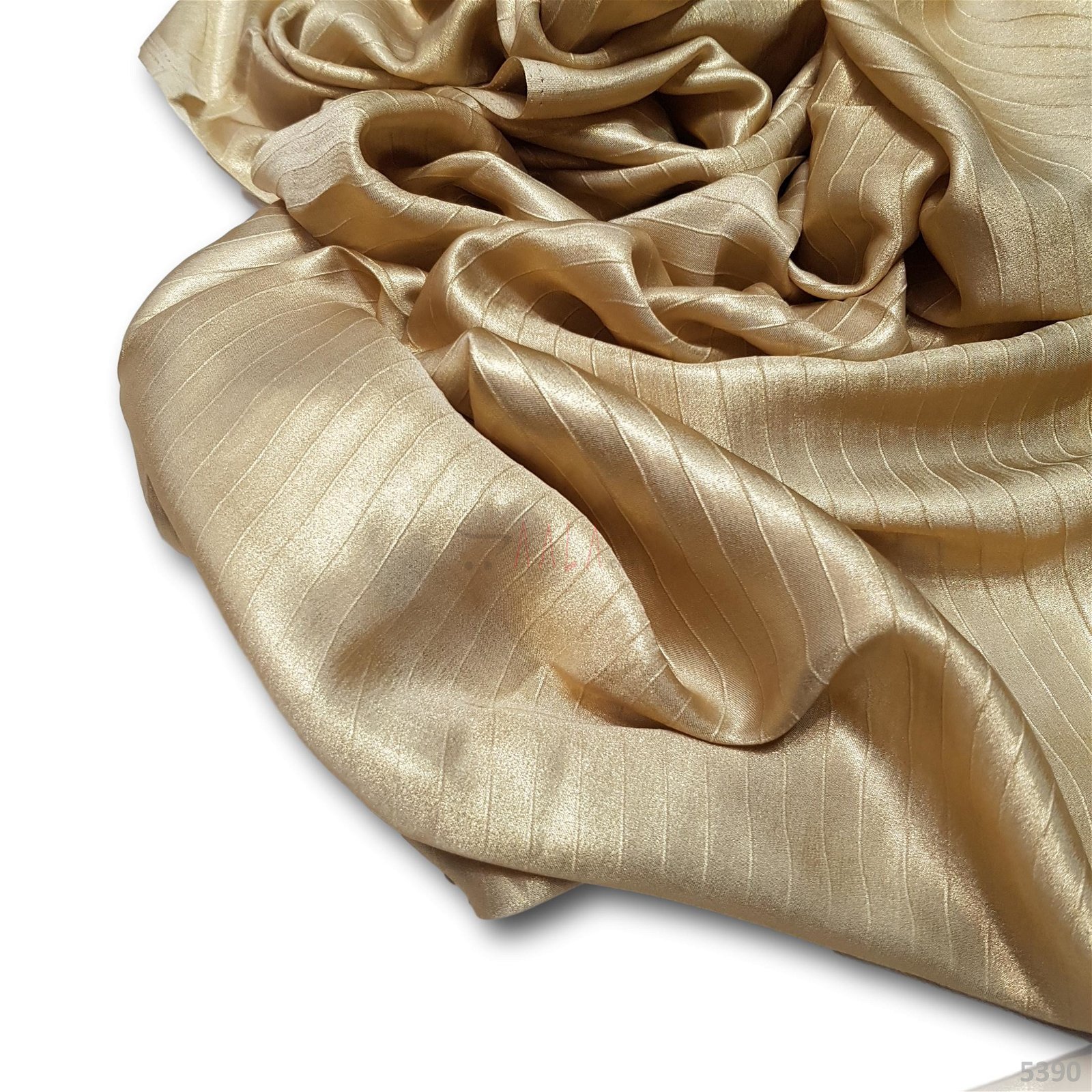 Pleating Shimmer Satin Georgette 44 Inches Dyed Per Metre #5390