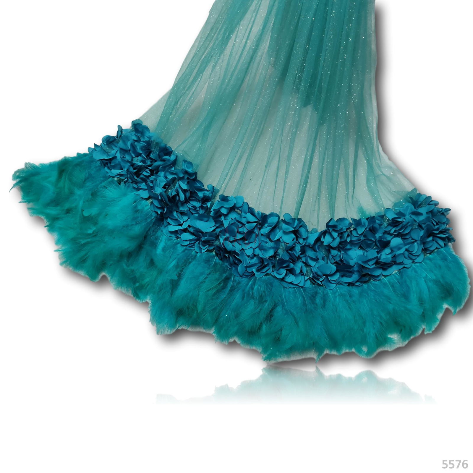 Feather Tulle Net 55 Inches #5576