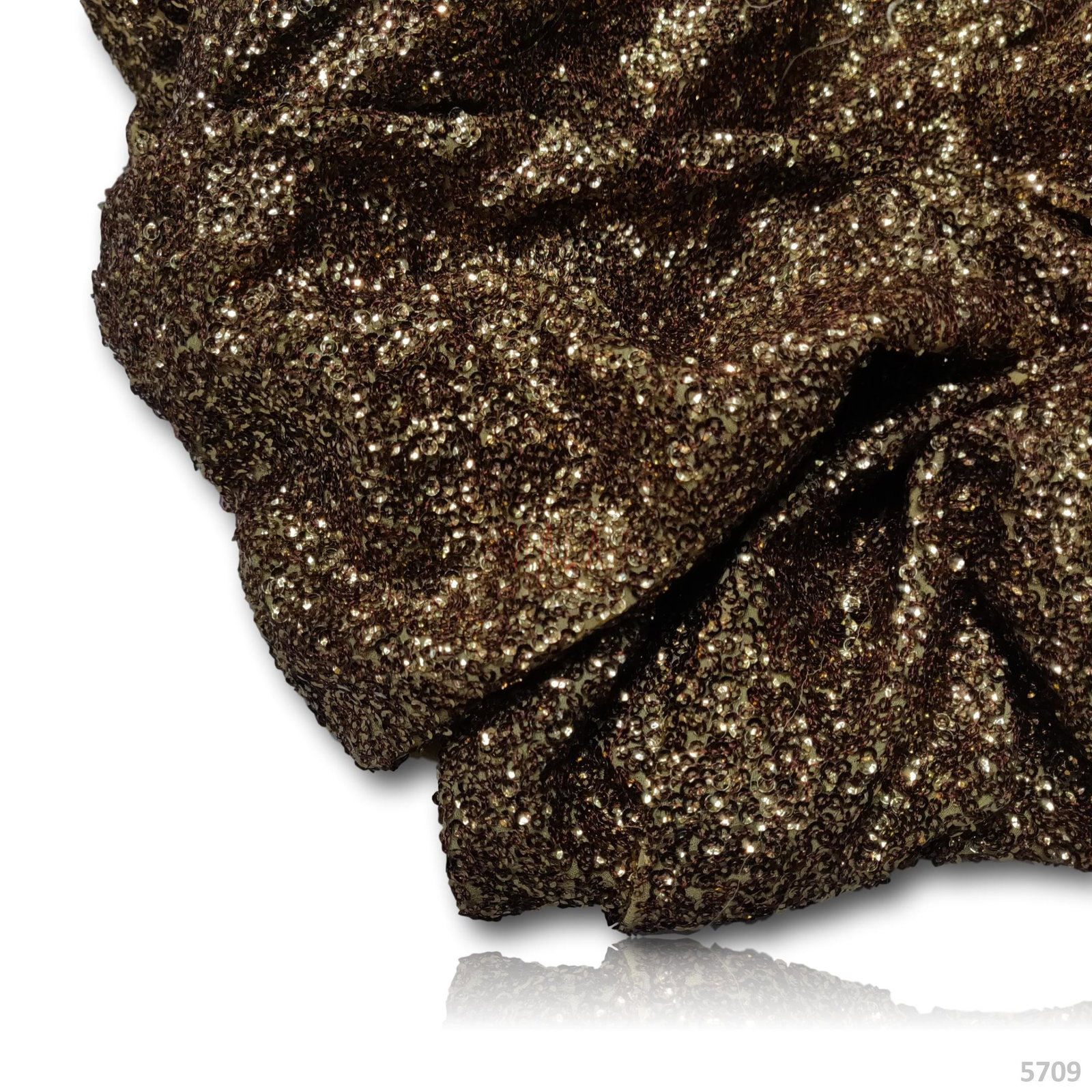 Sequins Pearl Glitter Net 52+ Inches Dyed Per Metre 