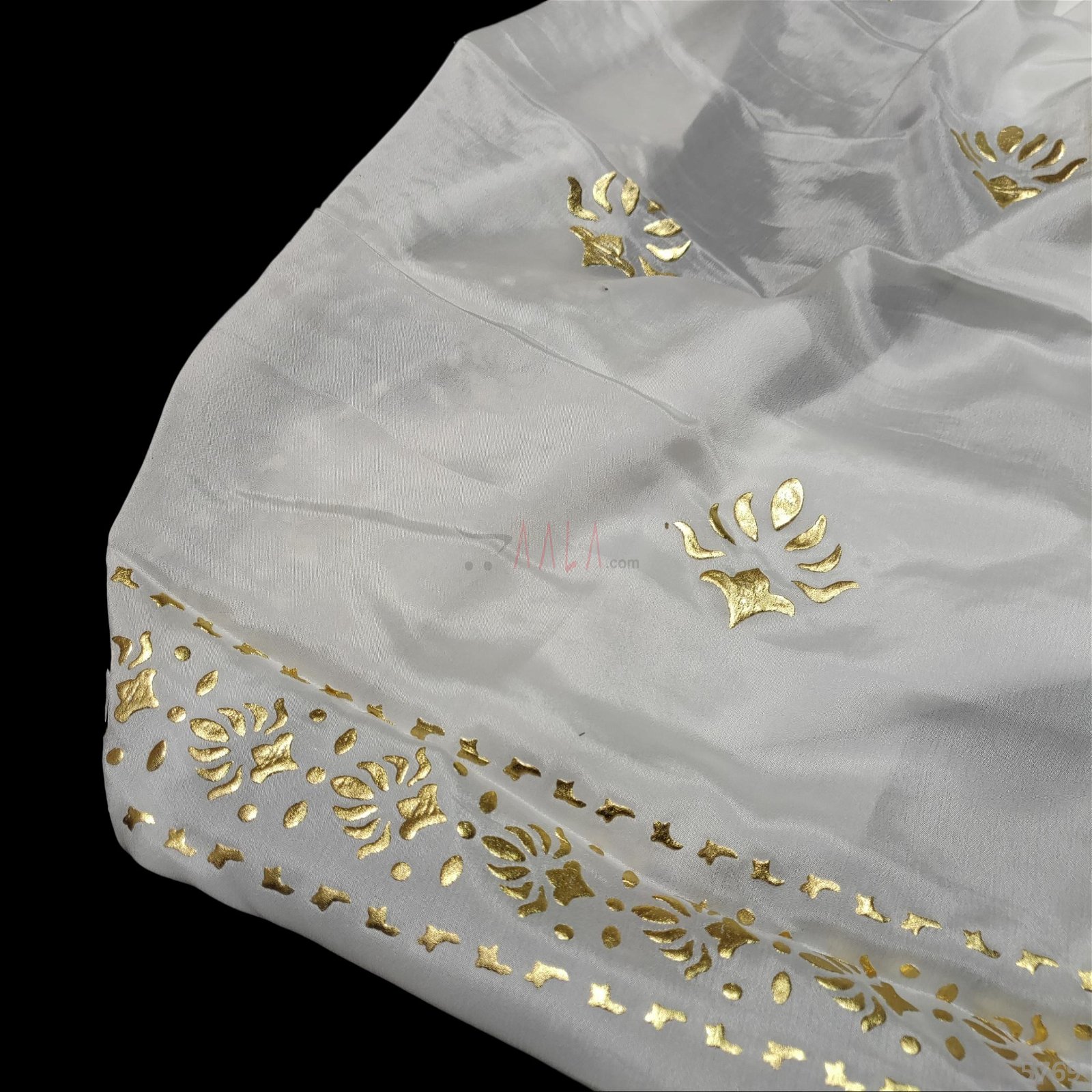 Foil Chinon Dupatta 44 Inches Dyeable 2.50 Metres #5769