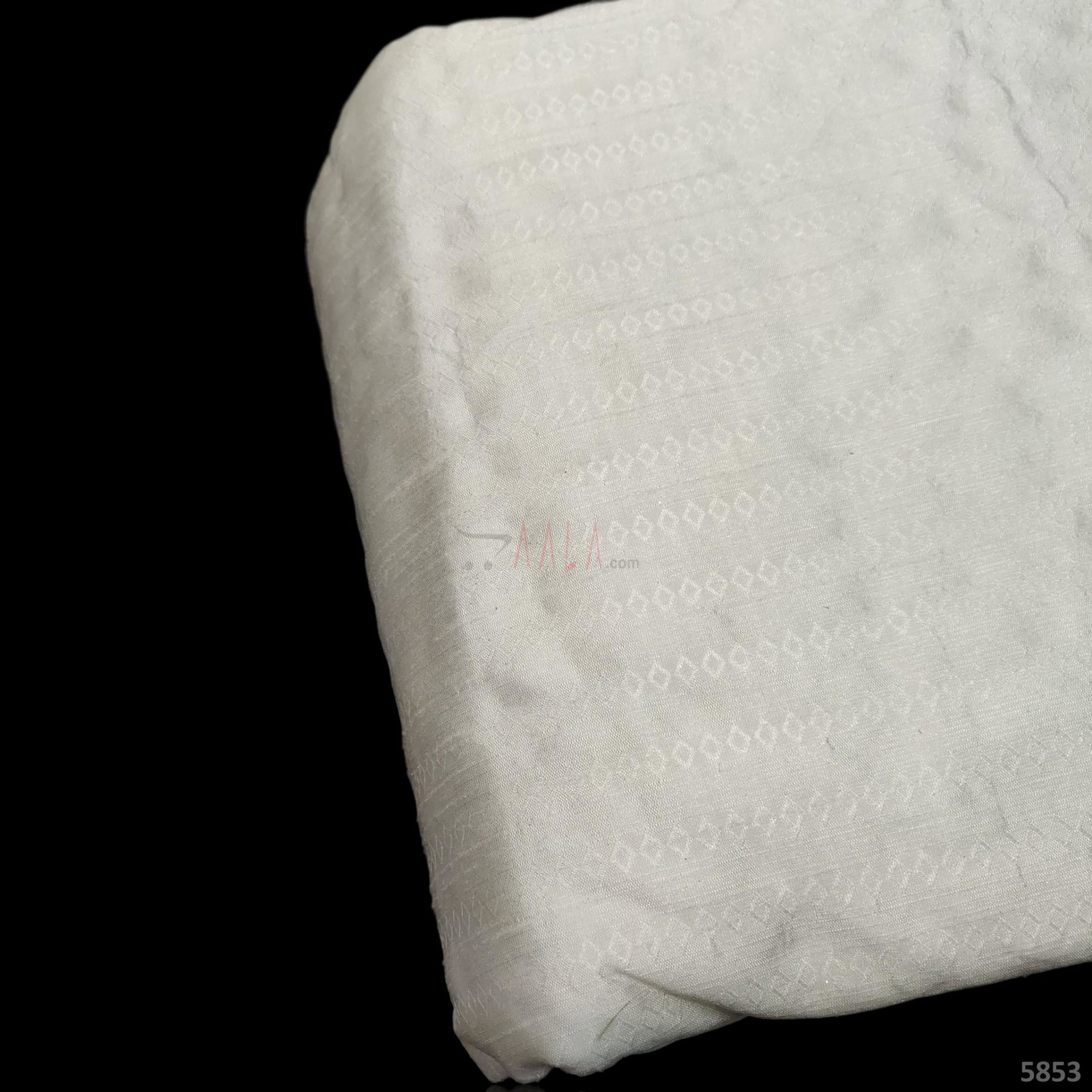 Self Jacquard Dupion Silk 44 Inches Dyeable Per Metre 