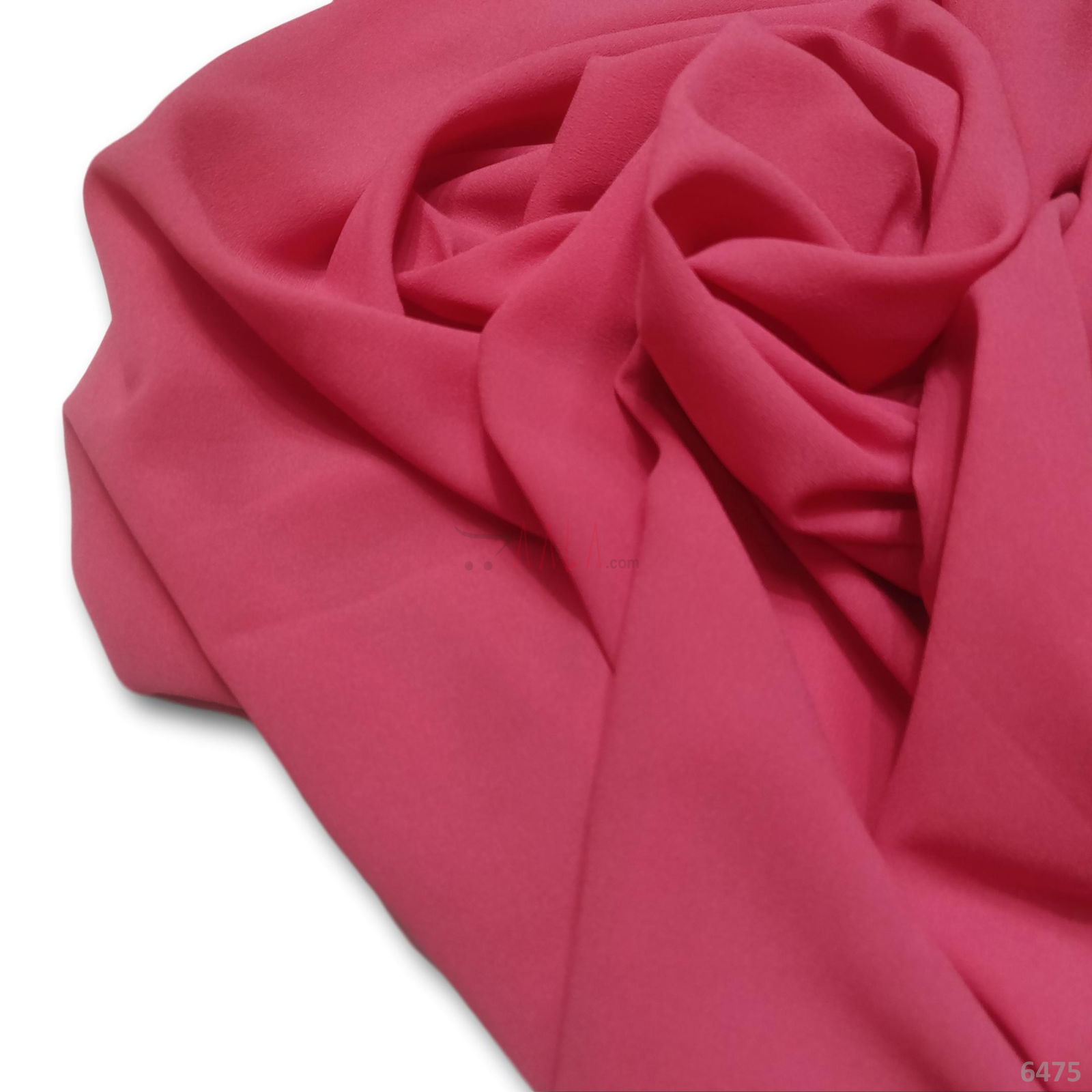 Double Georgette Blend 44-Inches PEACH Per Metre #6475