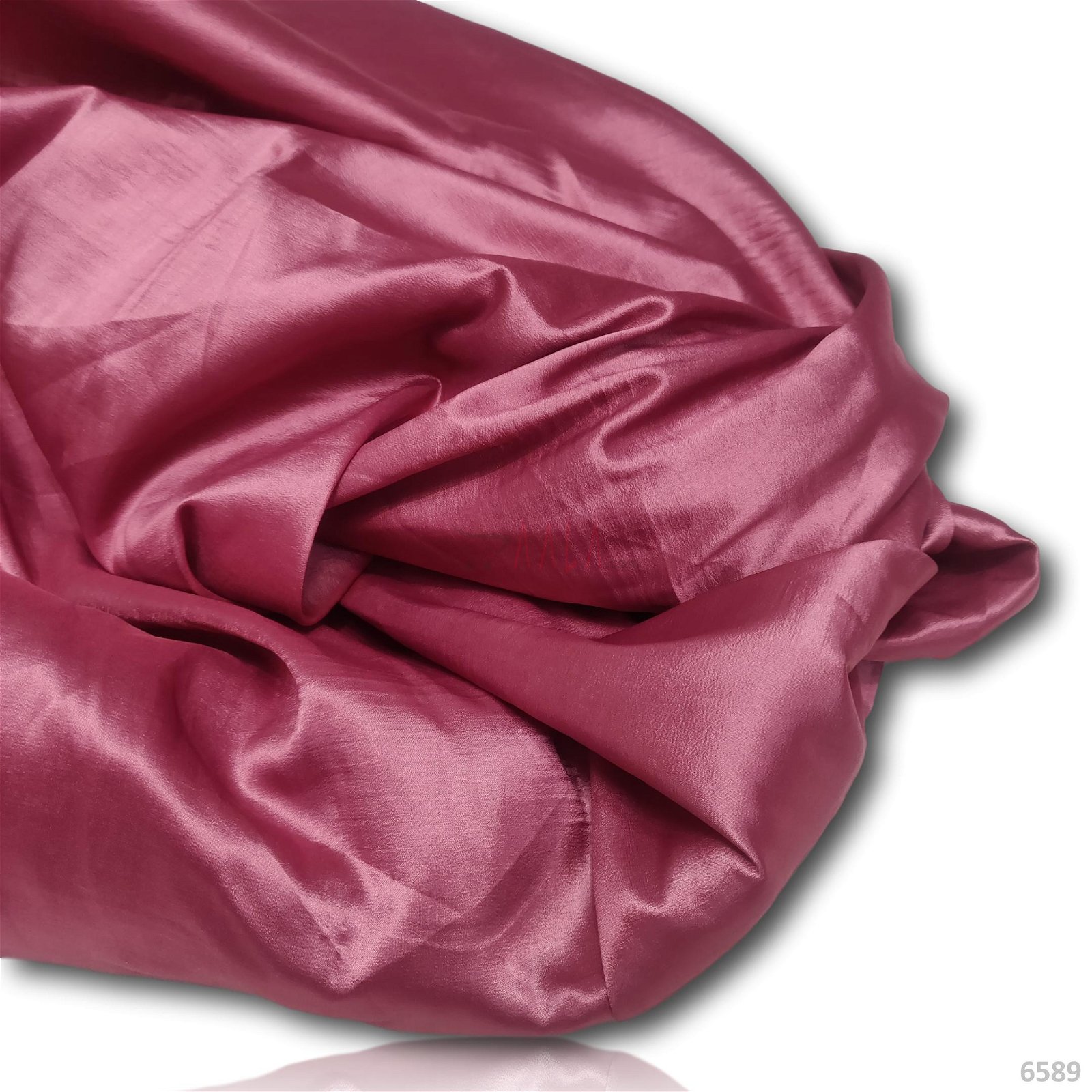 Stone Silk Poly-ester 44-Inches PINK Per-Metre #6589