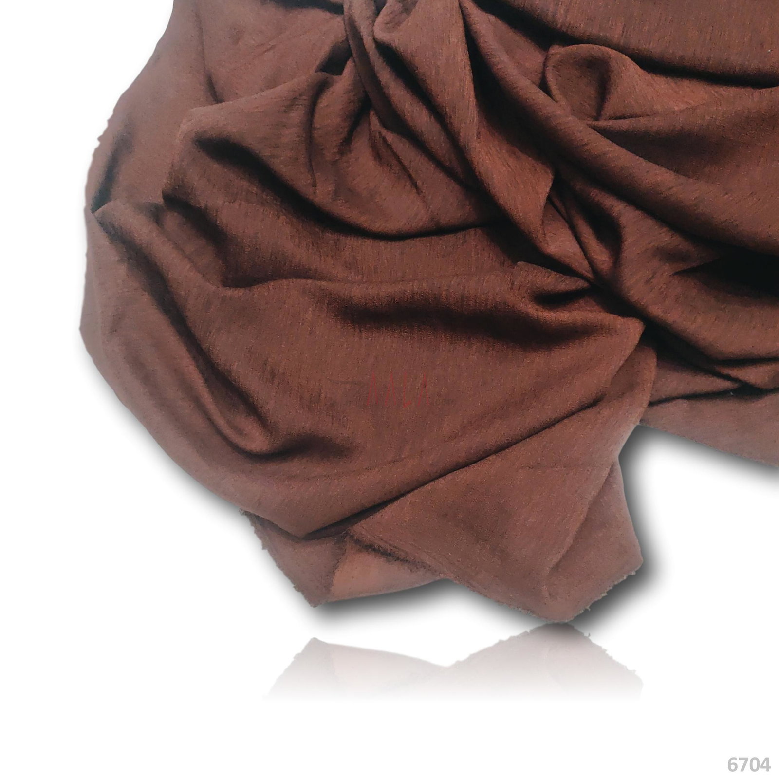 Lustre Double-Georgette Blend 58-Inches BROWN Per-Metre 
