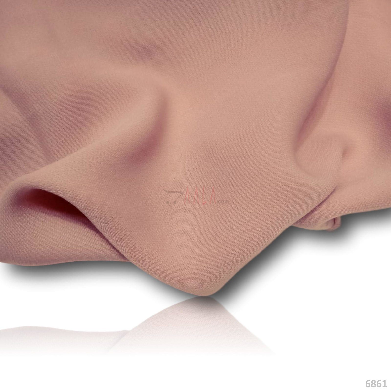 Moscow Double-Georgette Blend 58-Inches PEACH Per-Metre 