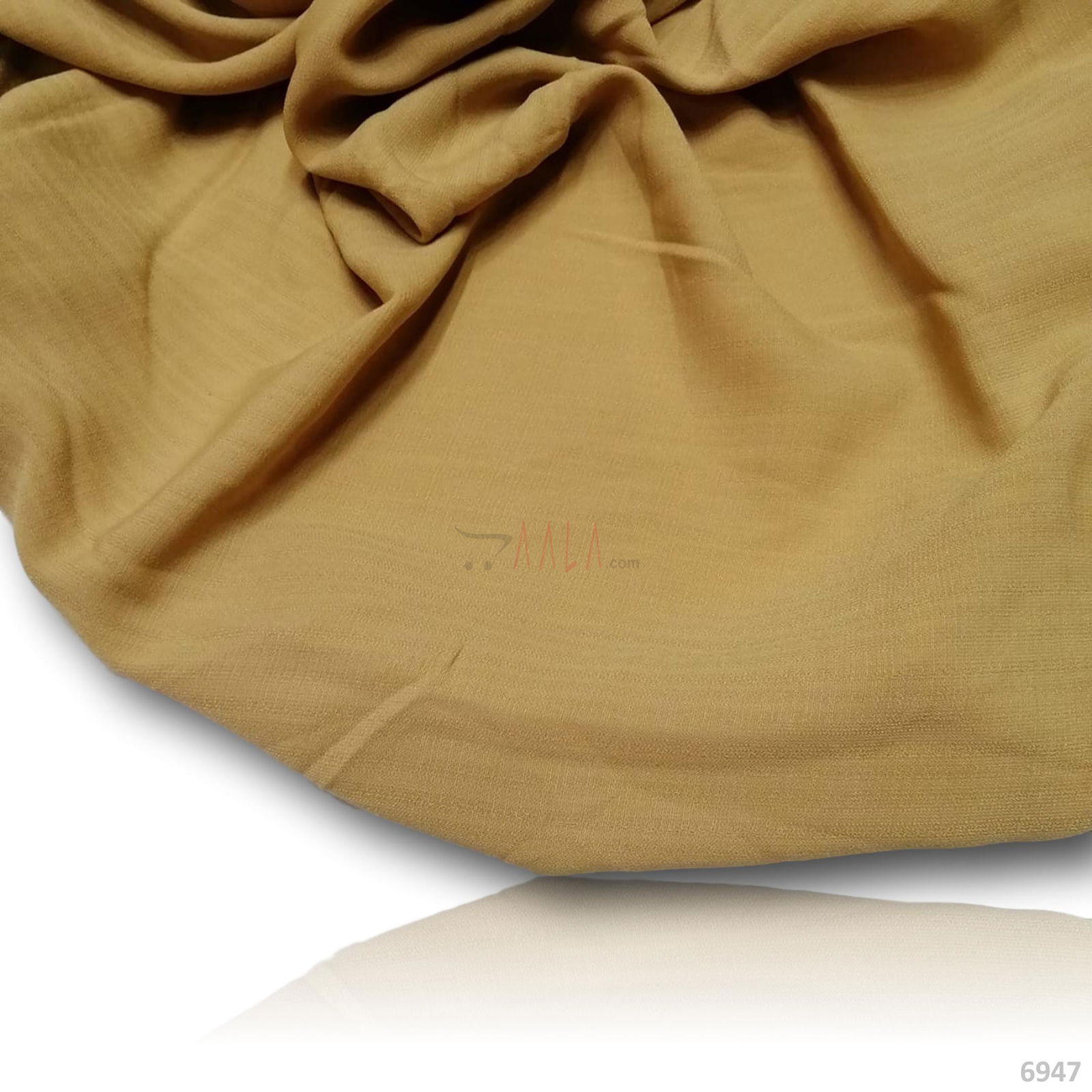 Slub Georgette Blend 58-Inches BIEGE Per-Metre 