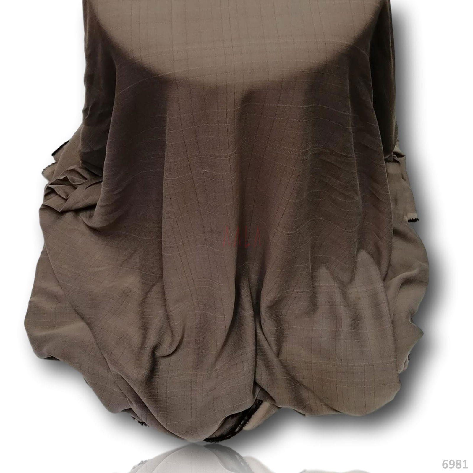 Camel Double-Georgette Blend 58-Inches BROWN Per-Metre 