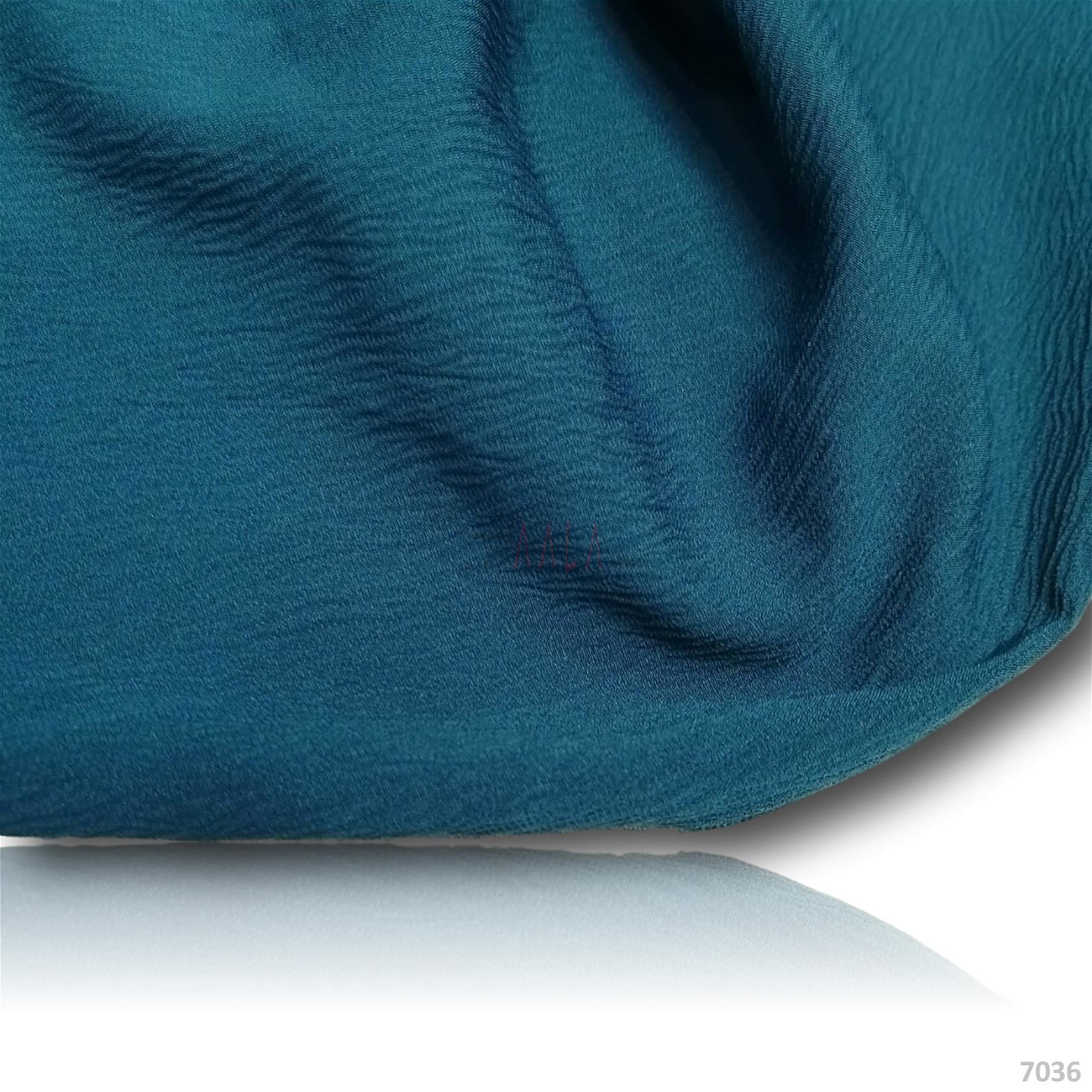 Stretch Double-Georgette Poly-ester 58-Inches BLUE Per-Metre #7036