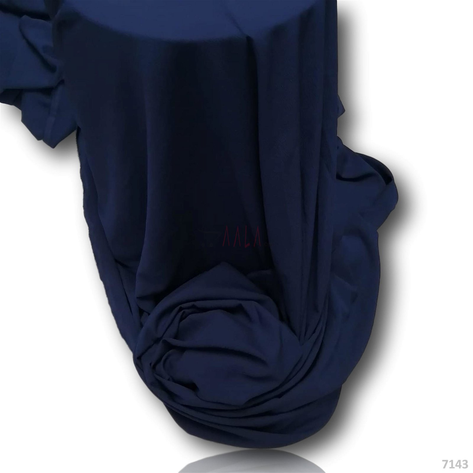 Stretch Double-Georgette Poly-ester 58-Inches BLUE Per-Metre #7143
