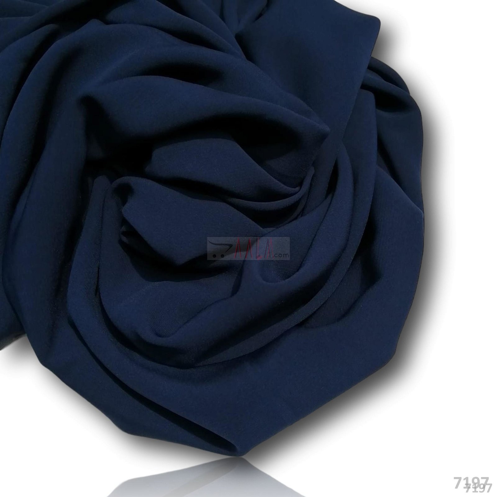 Daneen Double-Georgette Poly-ester 44-Inches BLUE Per-Metre #7197
