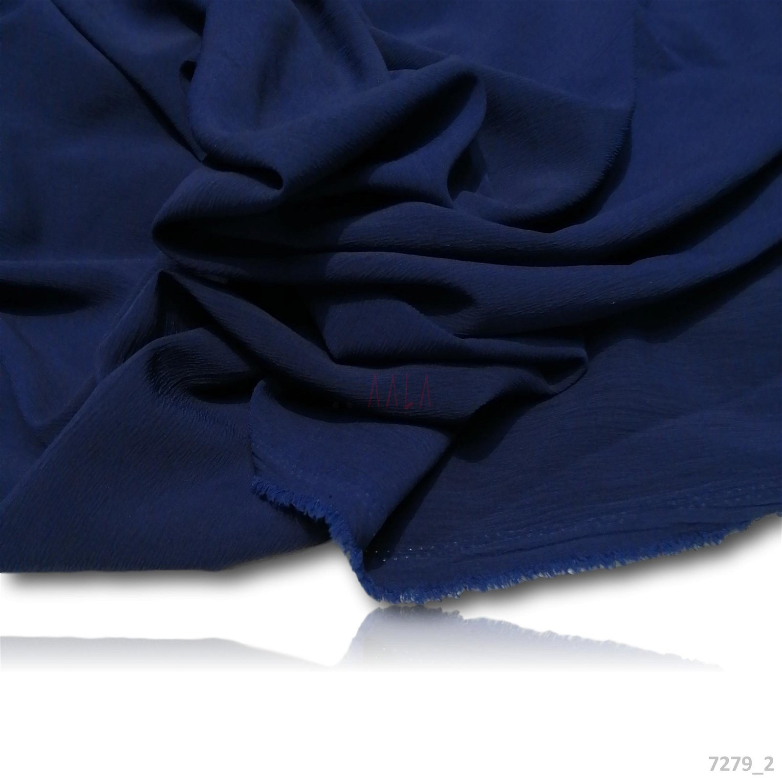 Maryam Double-Georgette Poly-ester 58-Inches BLUE Per-Metre #7279