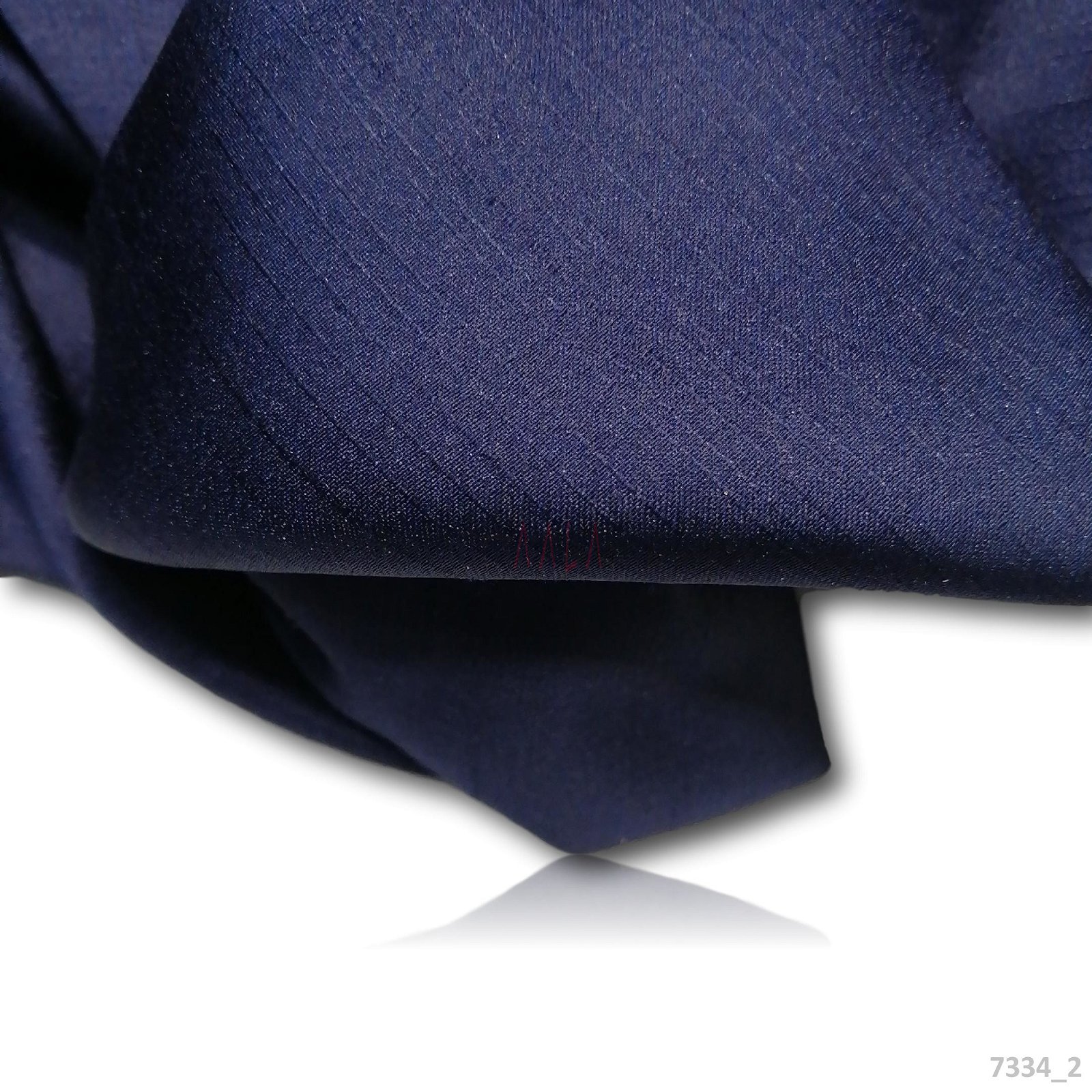 Crunchy Silk Poly-ester 44-Inches BLUE Per-Metre #7334