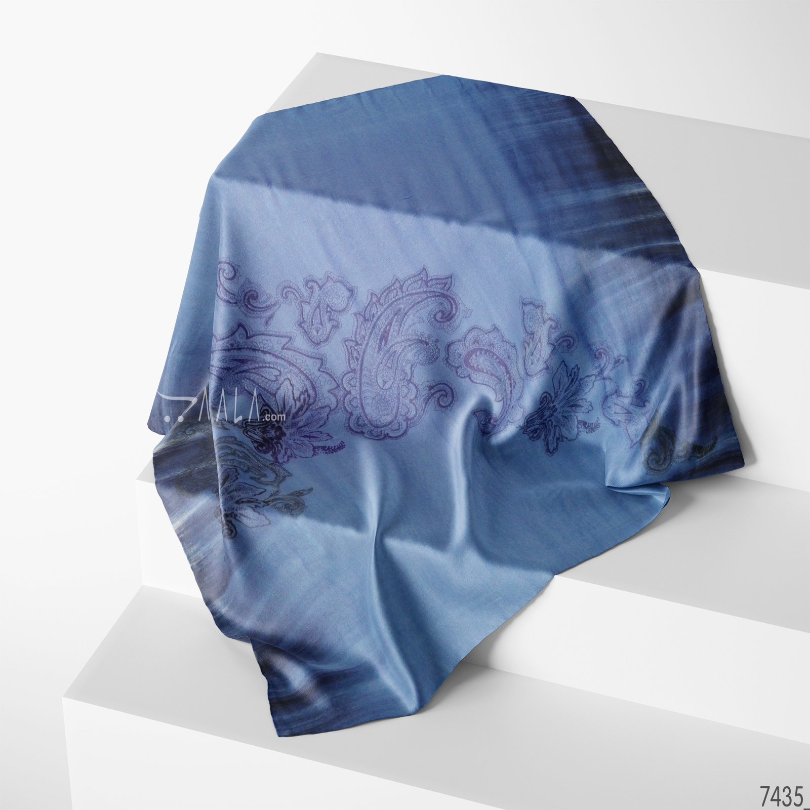 Digital-Print Chiffon Viscose Dupatta-36-Inches PRINTED 2.35-Metres 