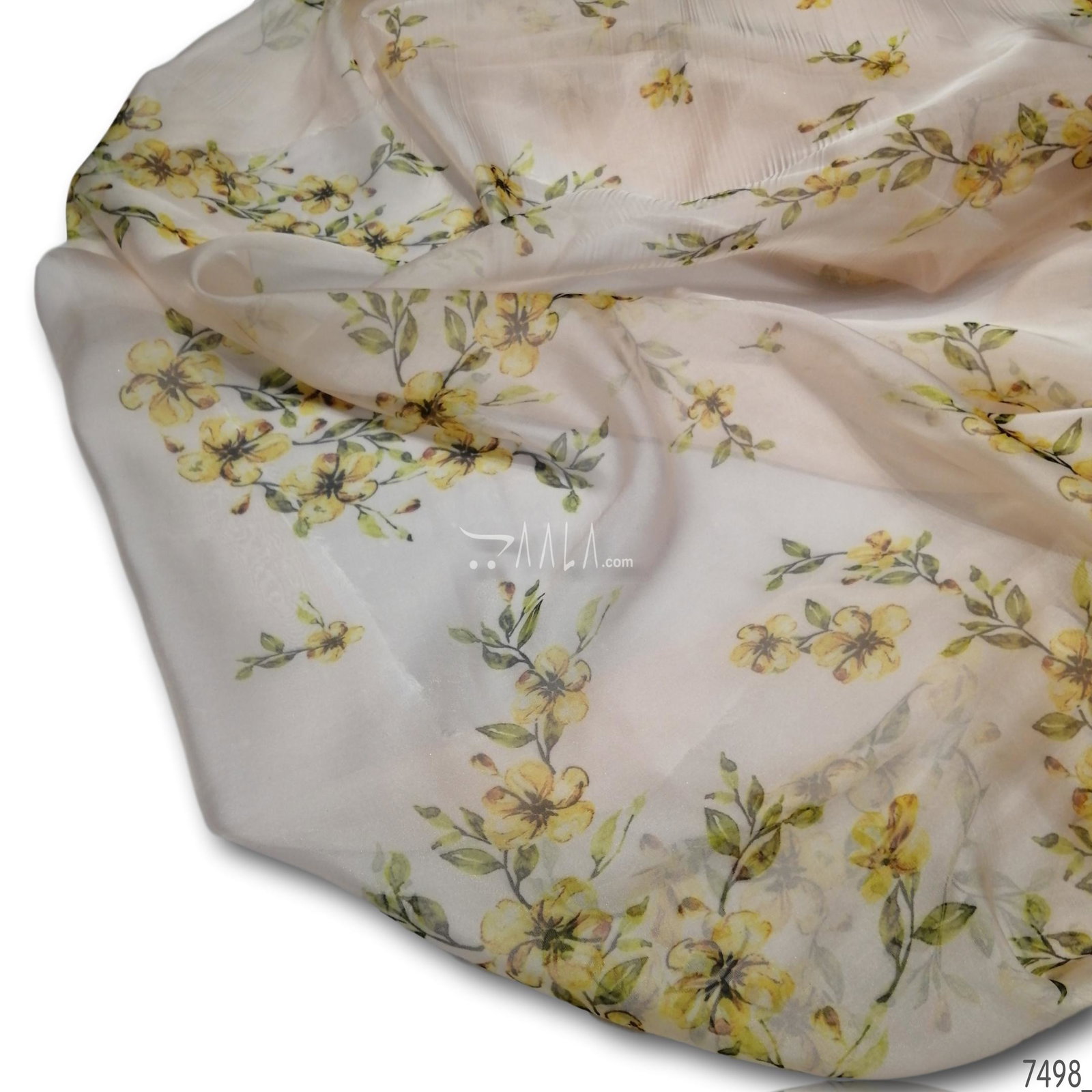 Printed Organza Blend Dupatta-44-Inches PRINTED 2.25-Metres 