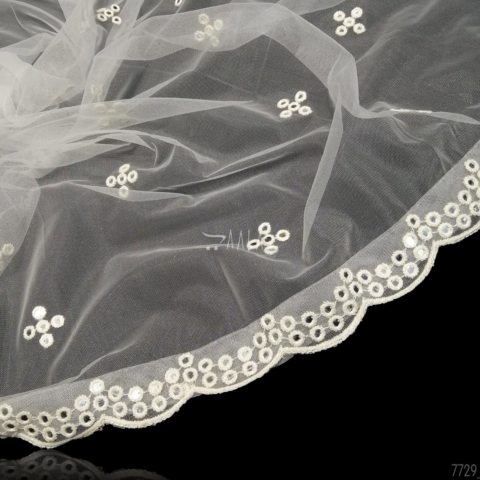 Designer Net Nylon 38-Inches DYEABLE 2.25-Metres 