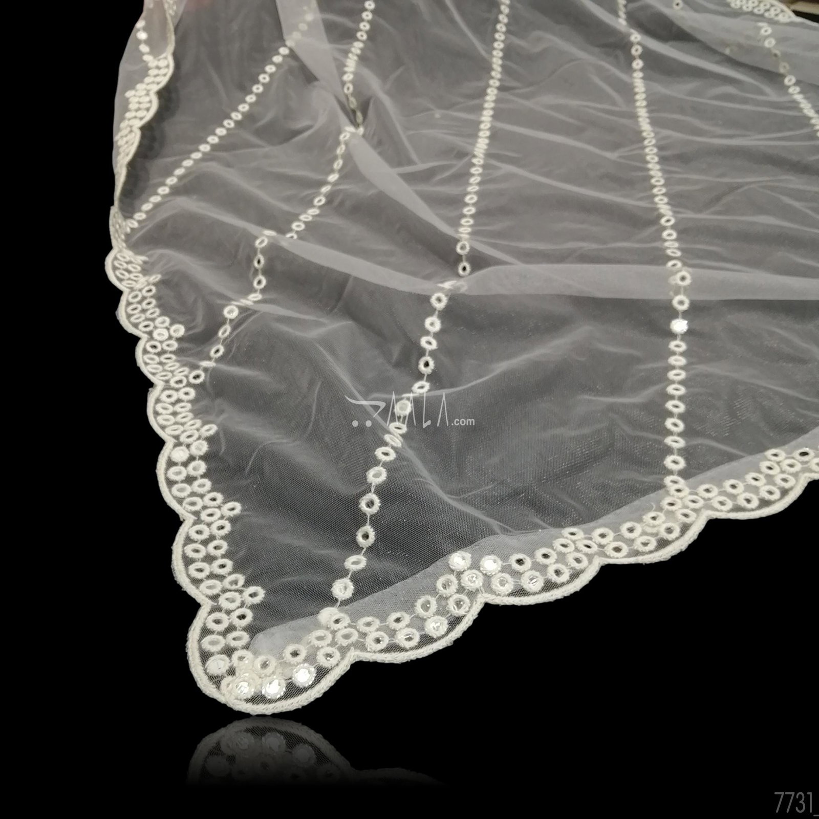 Designer Net Nylon 38-Inches DYEABLE 2.25-Metres 