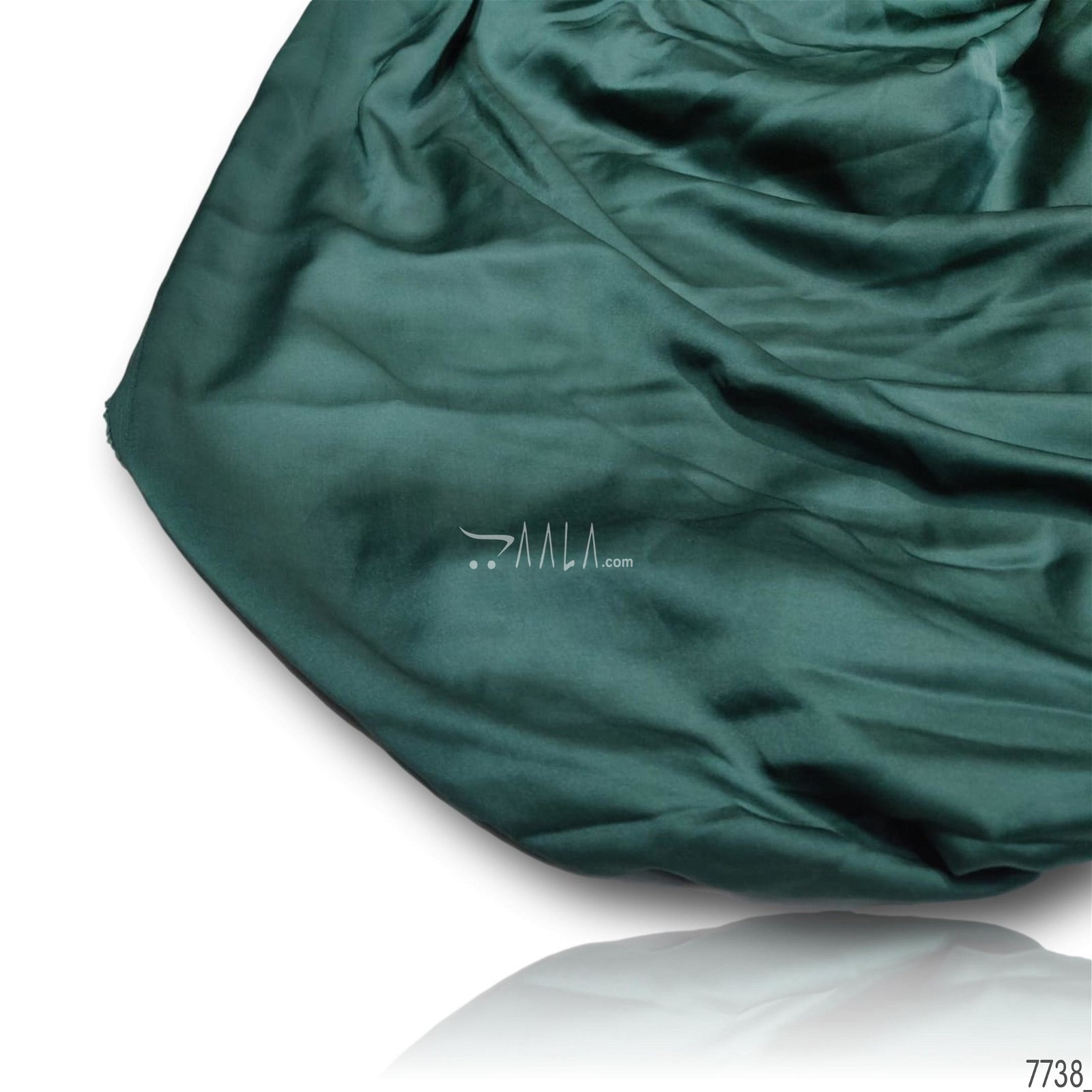 Reflect Silk Poly-ester 44-Inches GREEN Per-Metre #7738
