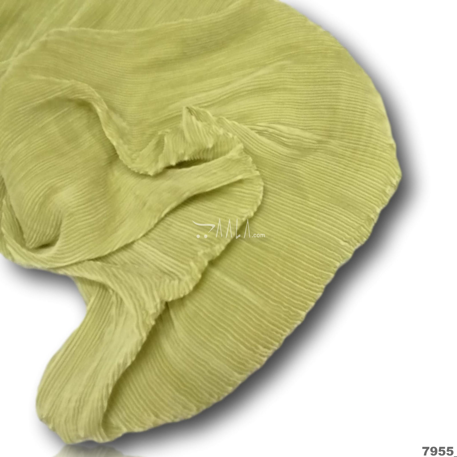 Pleated Foil-Satin Blend 44-Inches PRINTED Per-Metre 