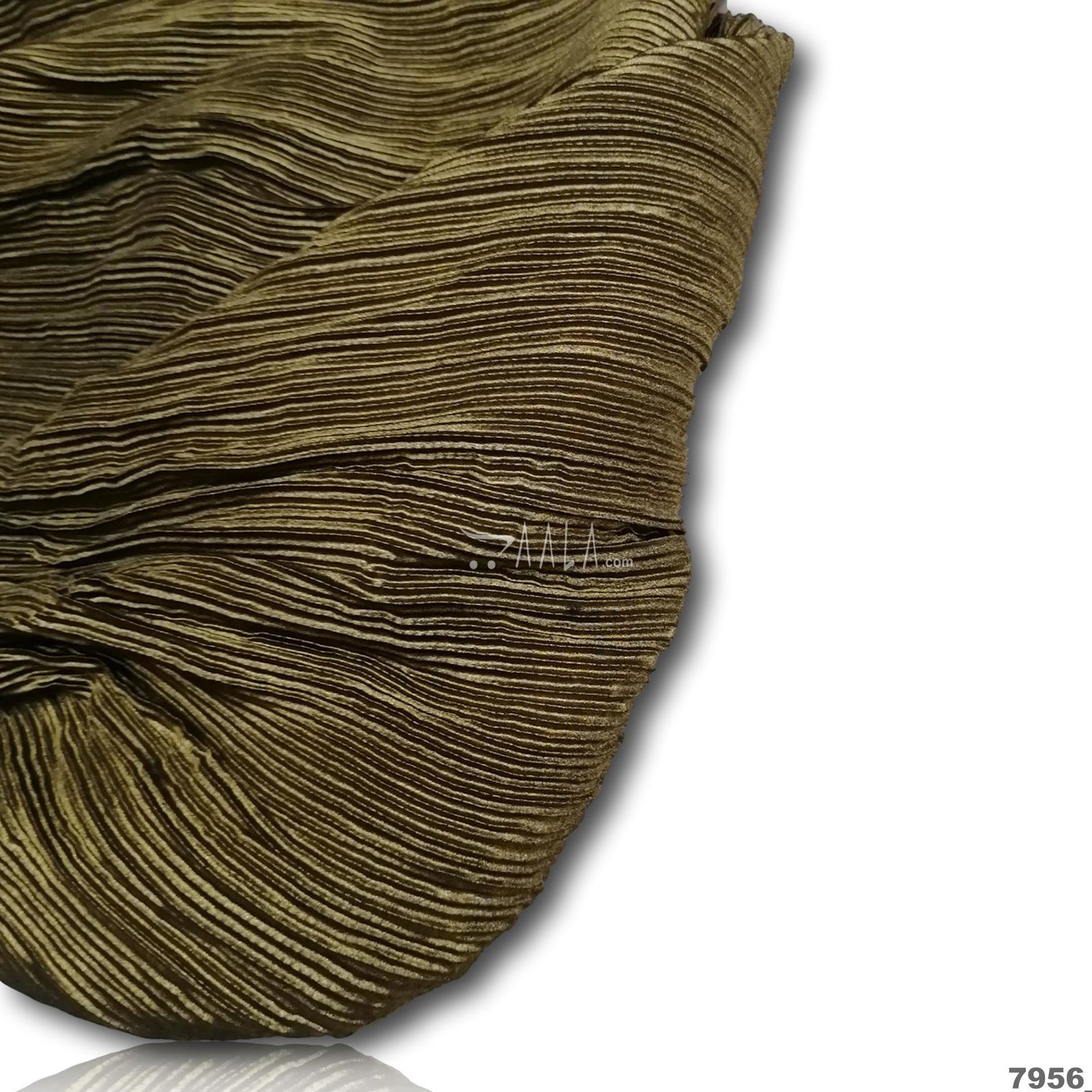 Pleated Foil-Satin Blend 44-Inches PRINTED Per-Metre 