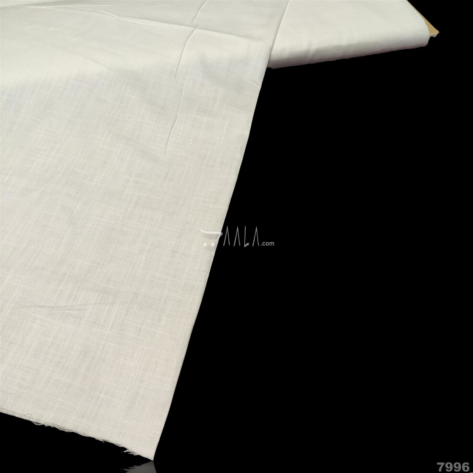 Pure Linen Cotton 54-Inches DYEABLE Per-Metre #7996