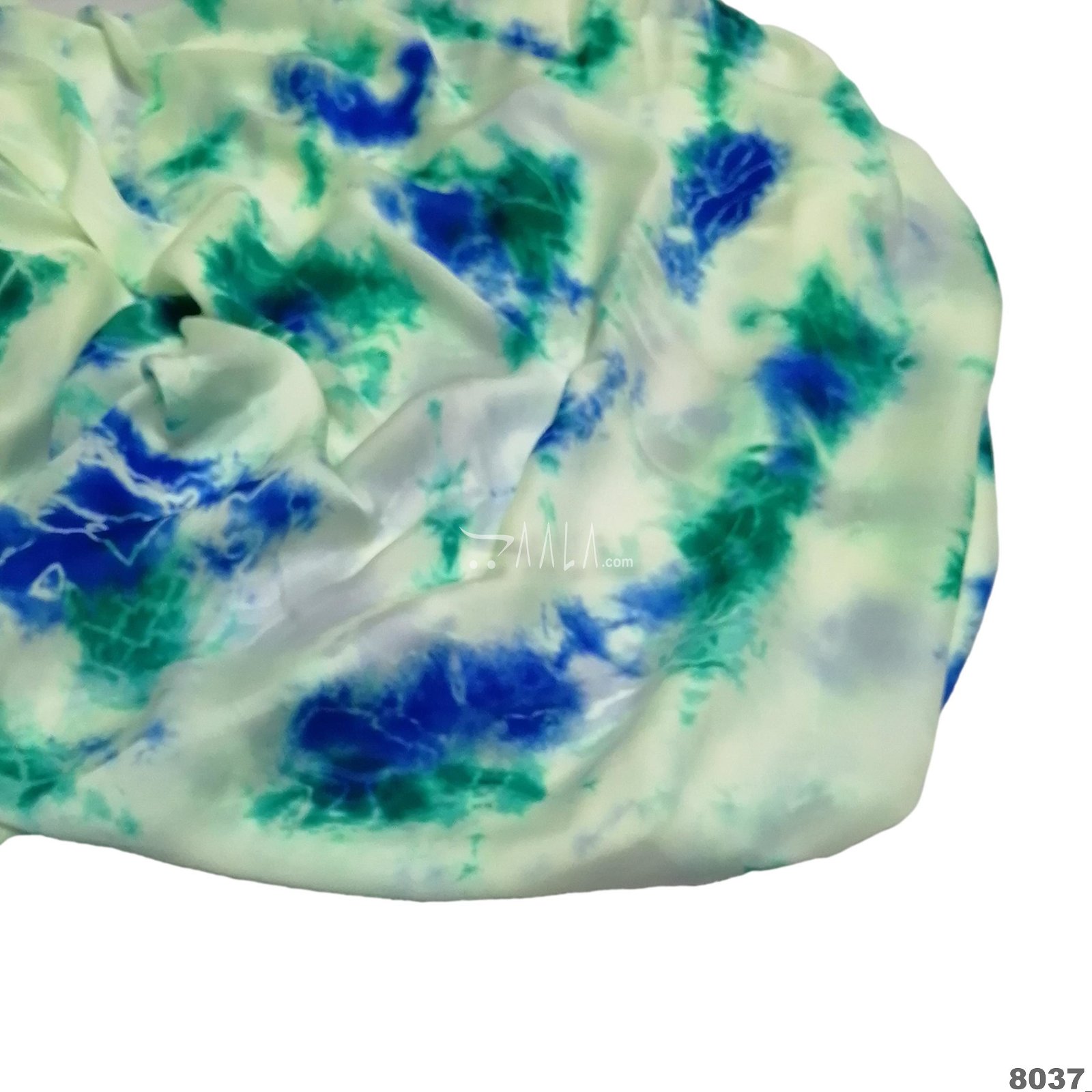 Tie-Dye Silk Poly-ester 44-Inches ASSORTED Per-Metre #8037