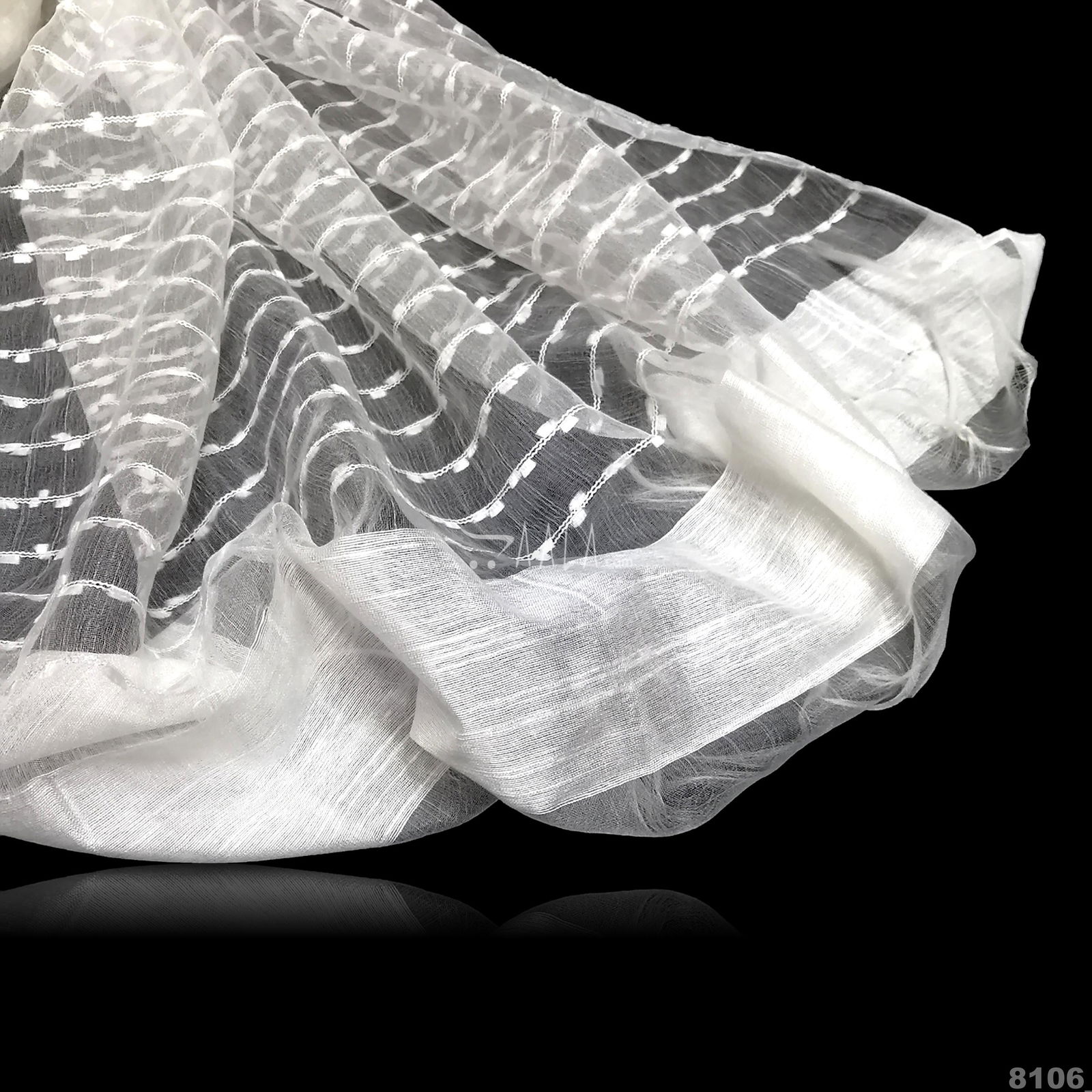 Fancy Cotton Cotton Dupatta-28-Inches DYEABLE 2.25-Metres #8106